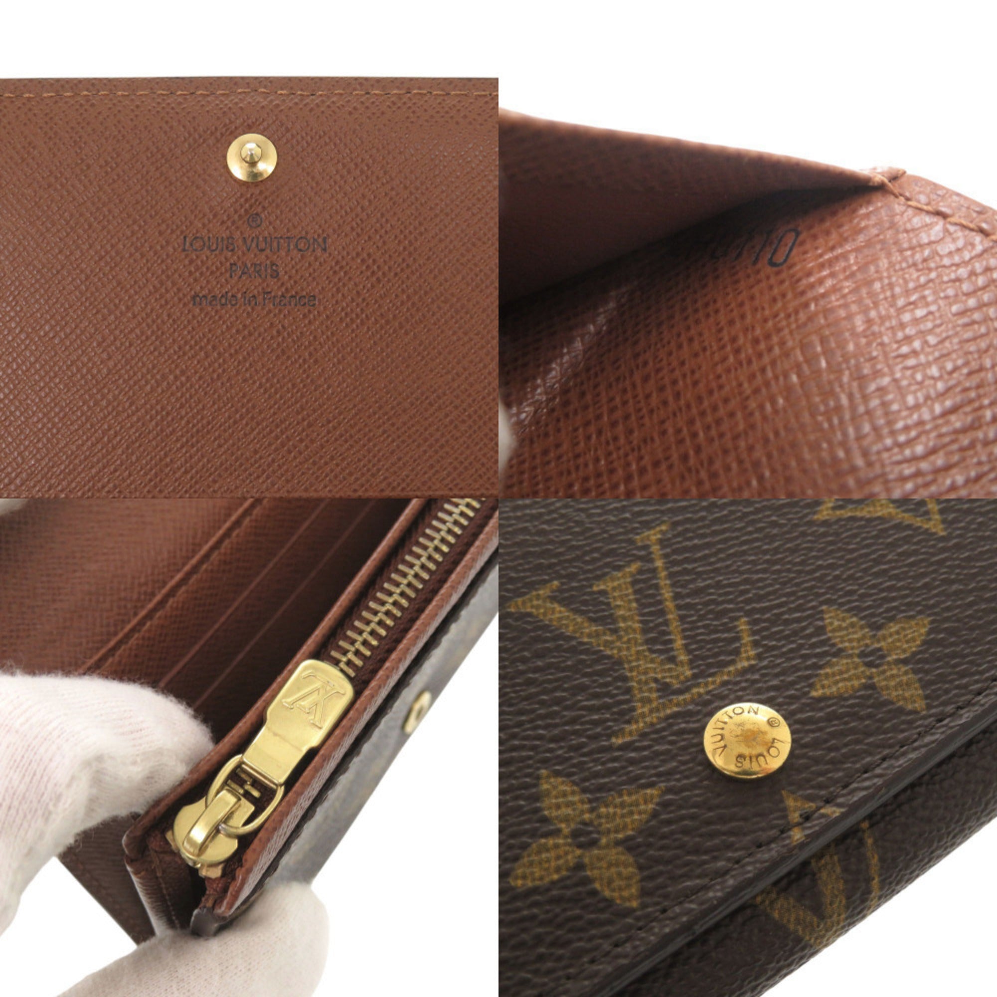 Louis Vuitton Brown Monogram Monogram Wallet (Bi-Fold) (Pre-Owned)