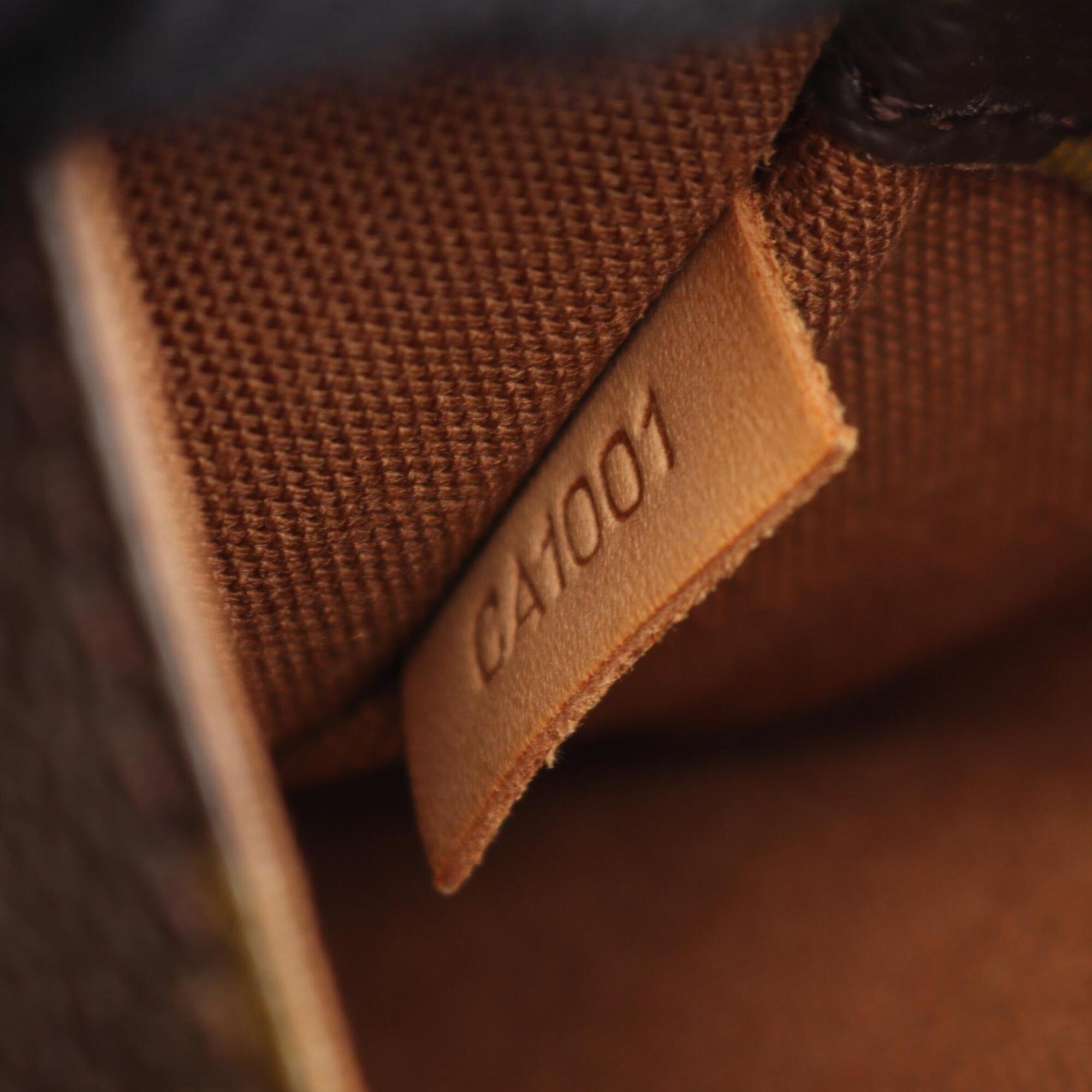 Louis Vuitton Brown Monogram Coated Canvas Leather Fanny Pack Sling Bag (Pre-Owned)
