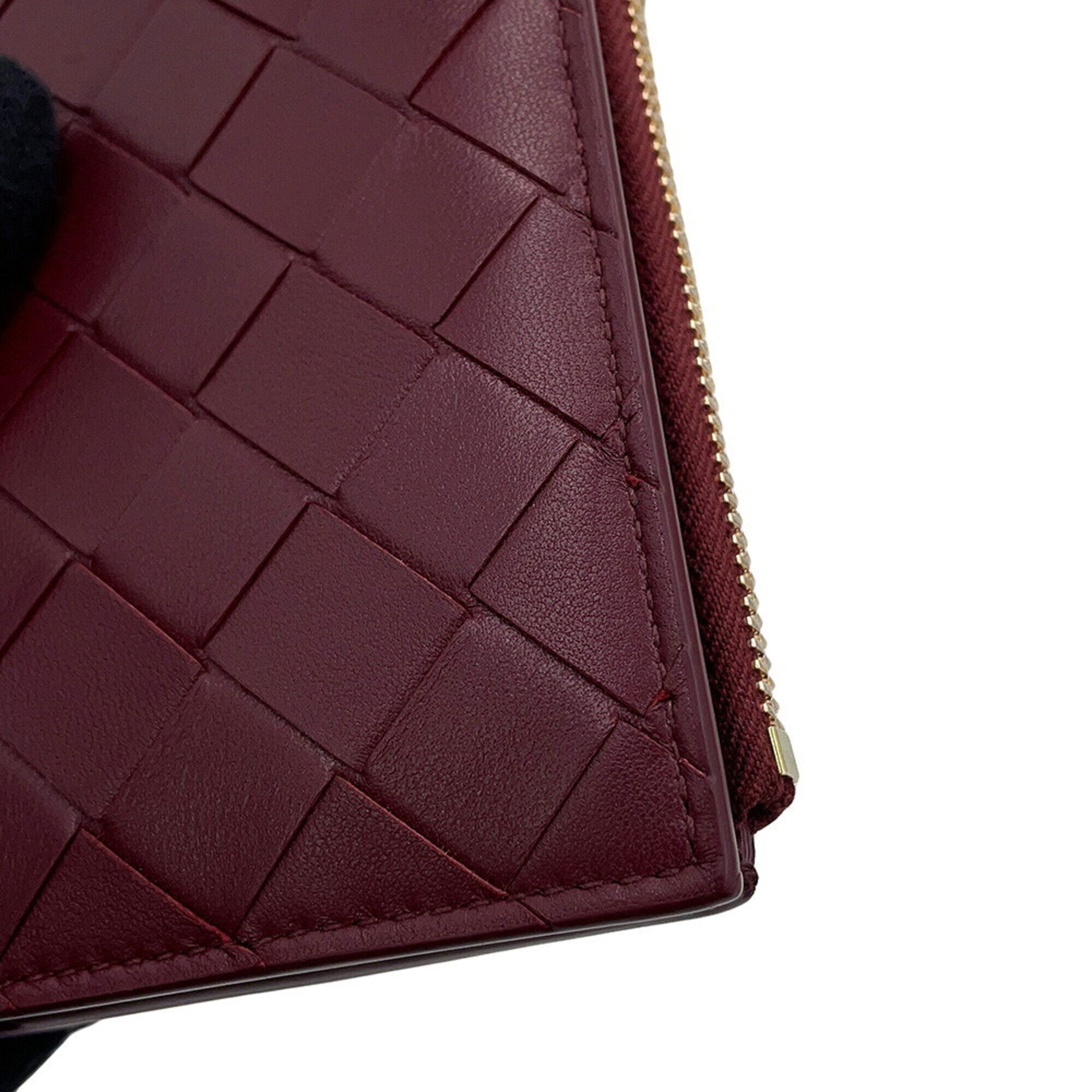 Bottega Veneta Intrecciato Leather Wallet (Bi-Fold) (Pre-Owned)
