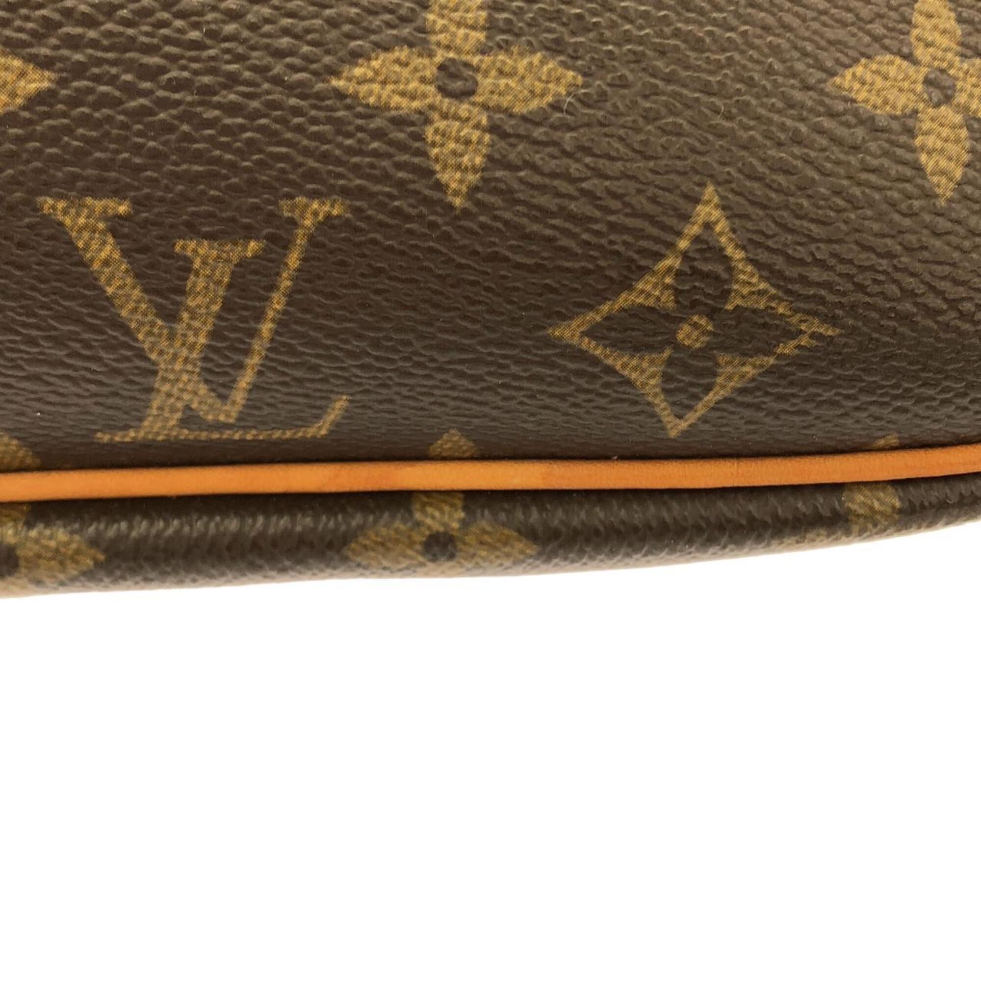 Louis Vuitton Monogram Marron Coated Canvas Shoulder Bag (Pre-Owned)