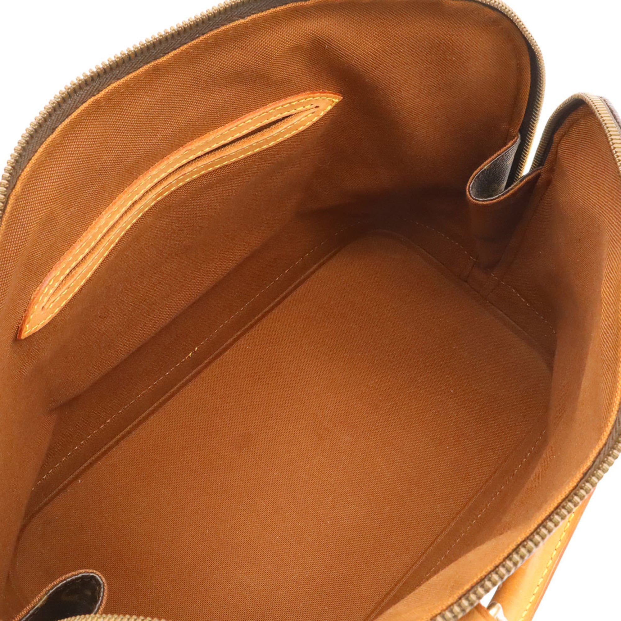 Louis Vuitton Brown Monogram Canvas Handbag (Pre-Owned)