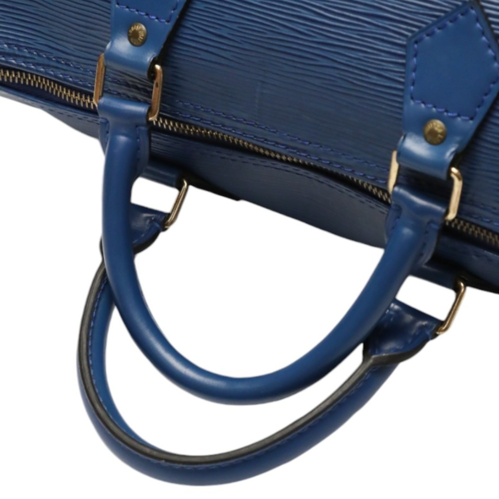 Louis Vuitton Galle Toledo Blue Epi Leather Handbag (Pre-Owned)