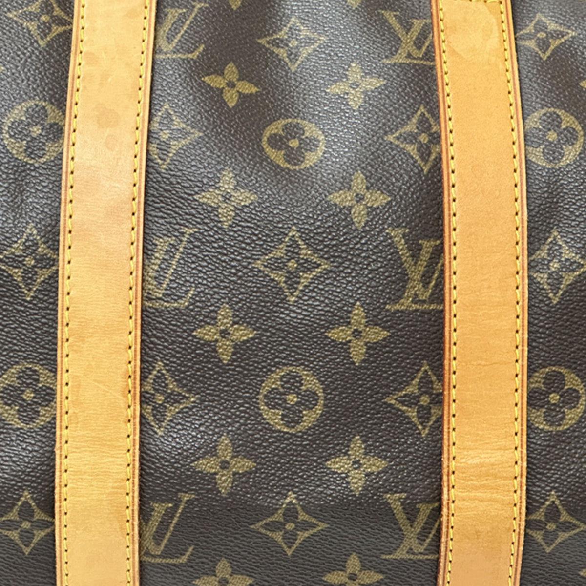 Louis Vuitton Brown Monogram Canvas Boston Bag (Pre-Owned)