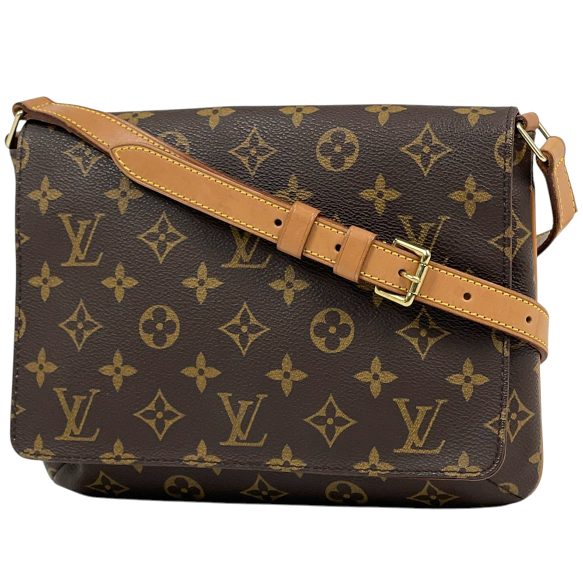 Louis Vuitton Brown Monogram Monogram Shoulder Bag (Pre-Owned)