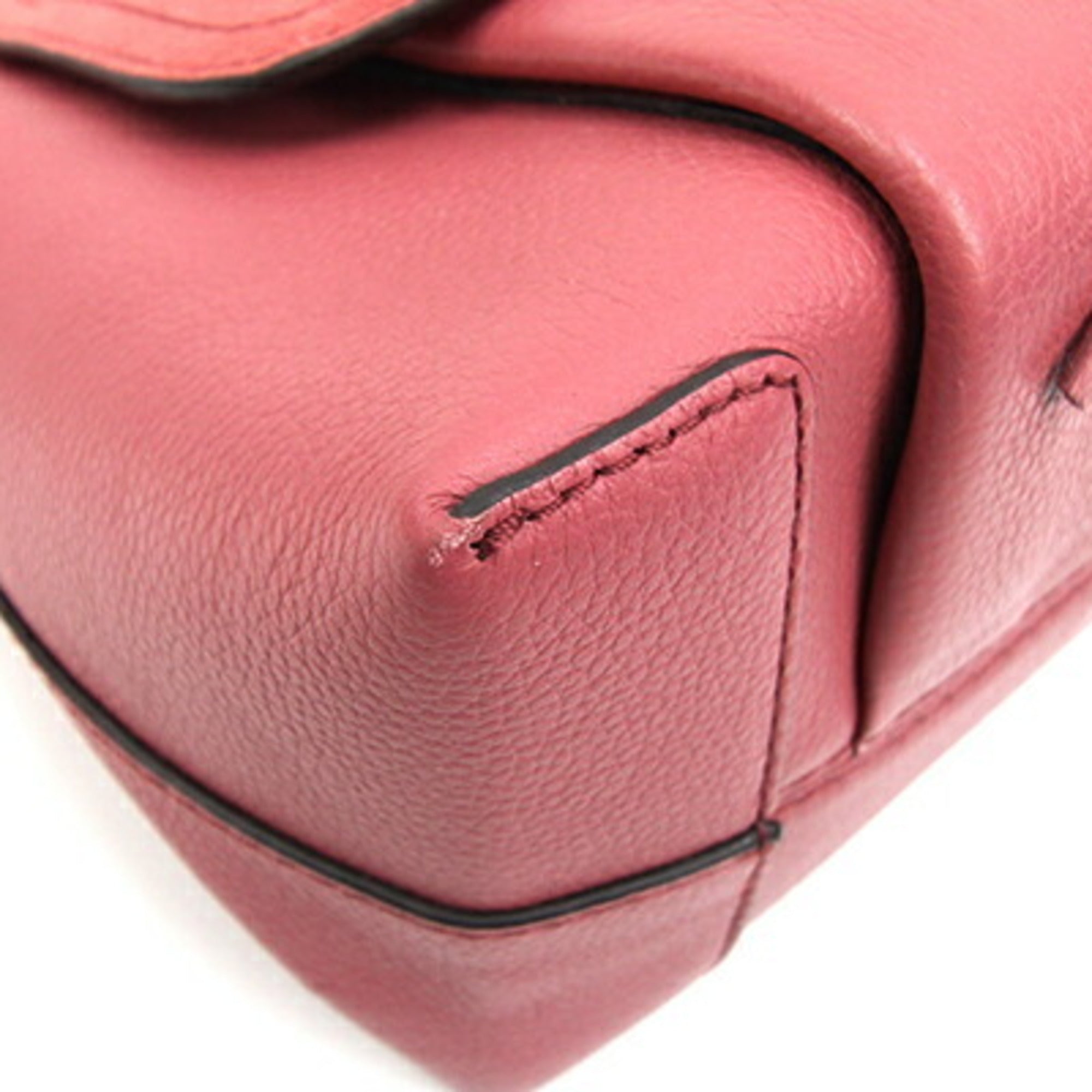 See By Chloé Pink Leather Suede Shoulder Bag (Pre-Owned)
