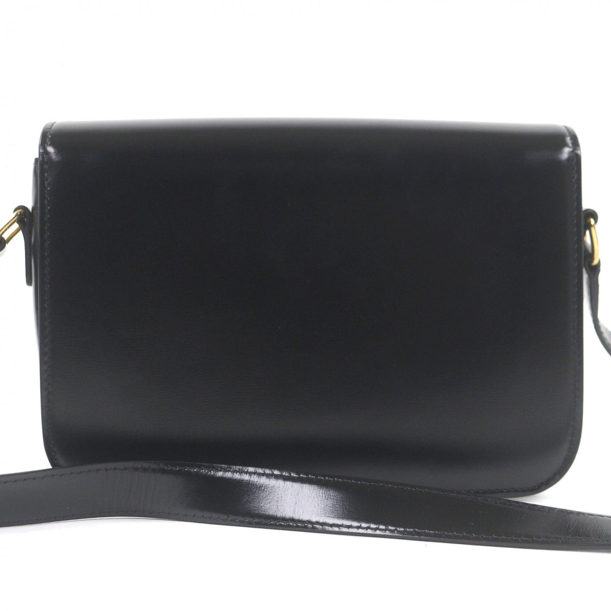 Celine Black Leather Shoulder Bag (Pre-Owned)