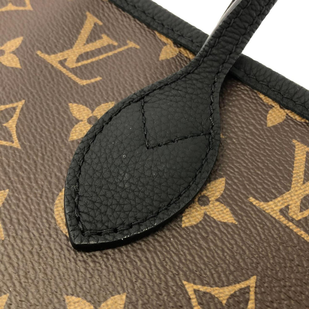 Louis Vuitton Brown Coated Canvas Leather Handbag (Pre-Owned)