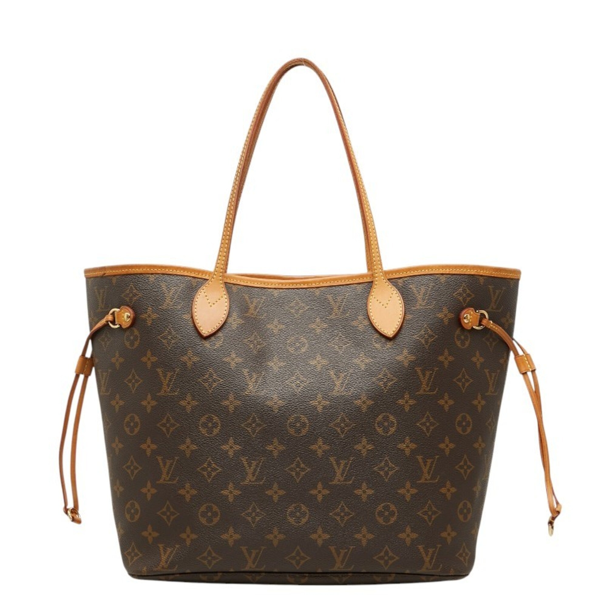 Louis Vuitton Brown Pvc Leather Shoulder Bag Tote Bag (Pre-Owned)