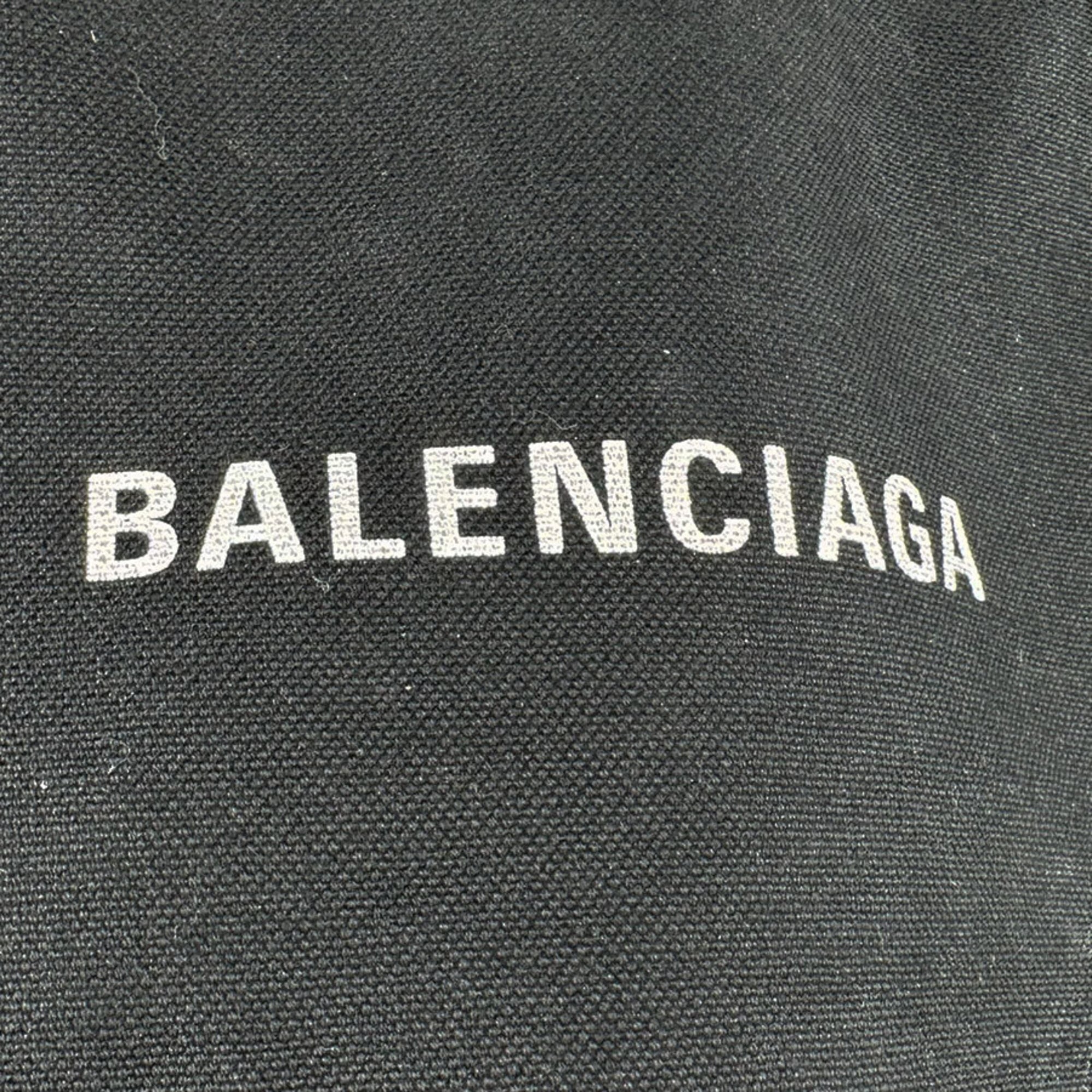 Balenciaga Black Canvas Leather Handbag (Pre-Owned)