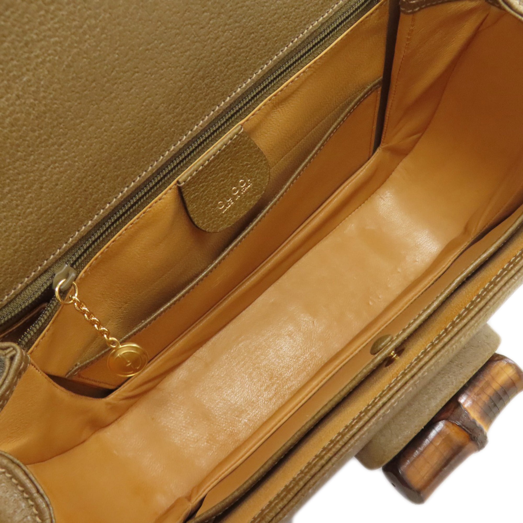 Gucci Brown Leather Handbag (Pre-Owned)