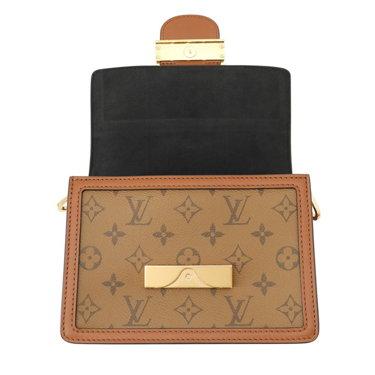 Louis Vuitton Monogram Reverse Noir Monogram Reverse Handbag Shoulder Bag (Pre-Owned)