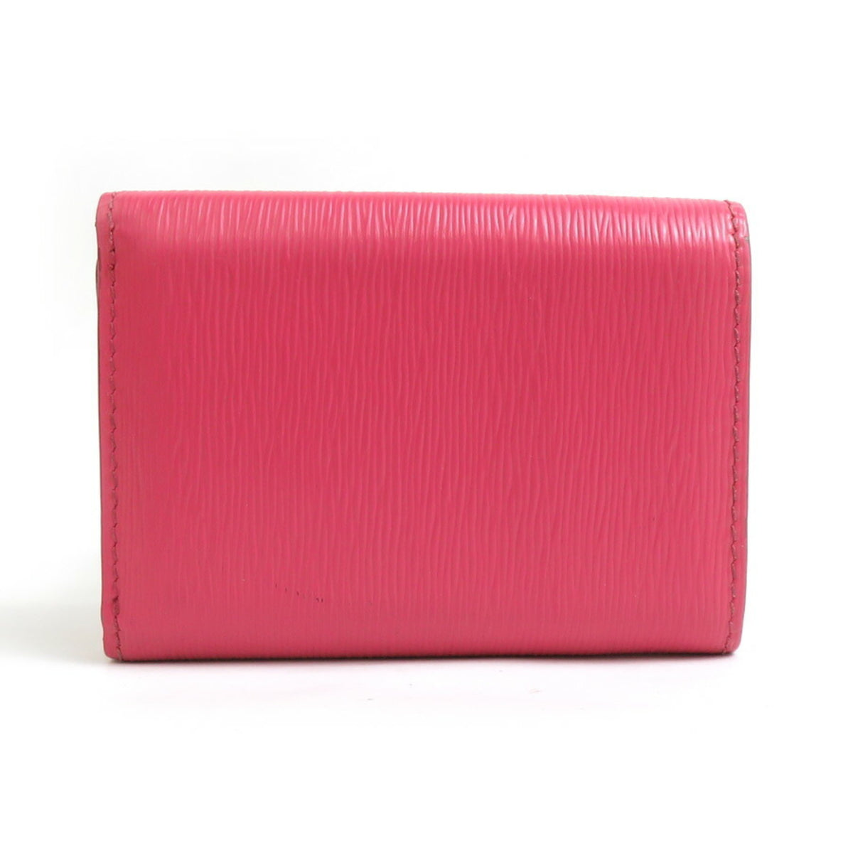 Prada Pink Leather Wallet (Tri-Fold) (Pre-Owned)