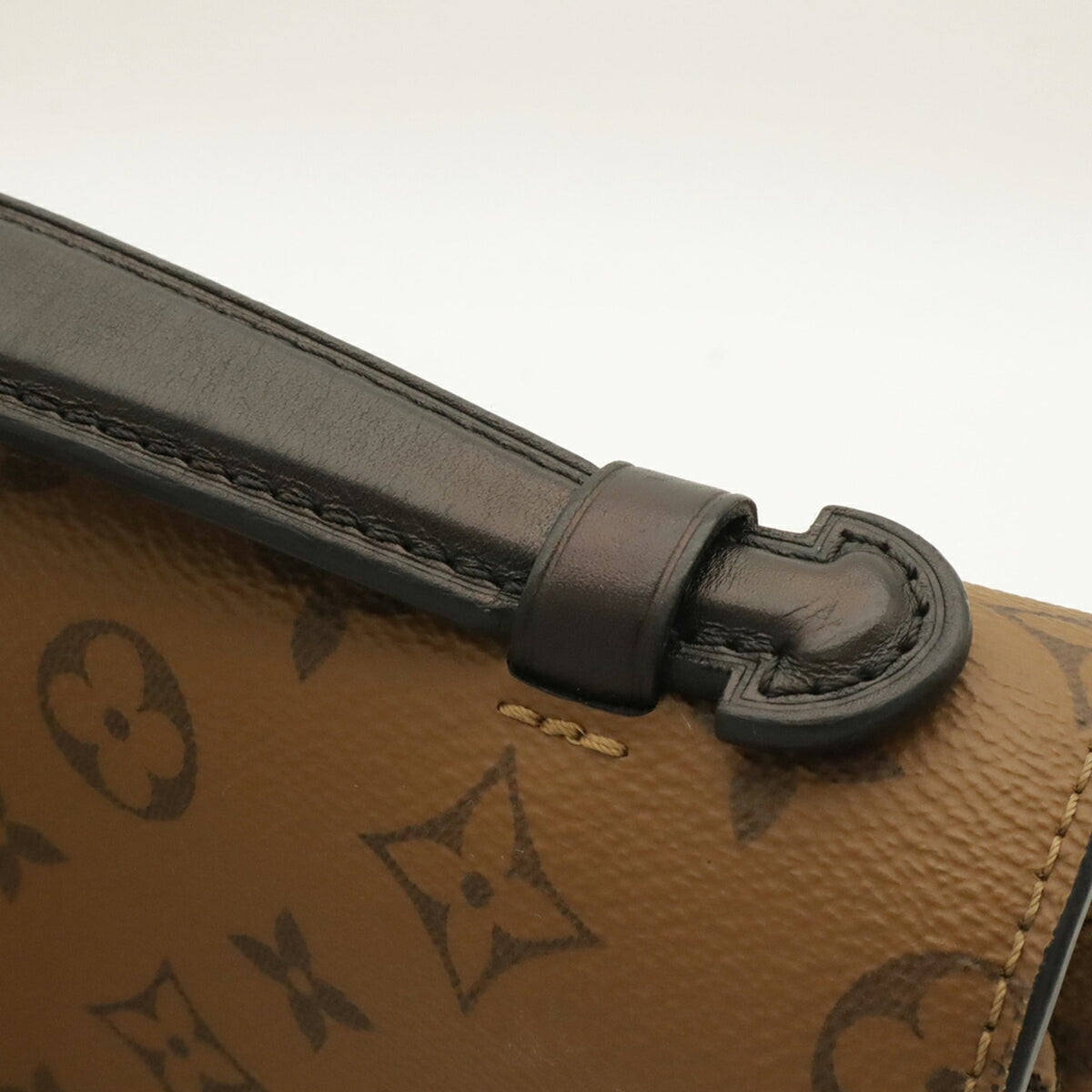 Louis Vuitton Dark Brown Light Brown Monogram Monogram Handbag Pochette Shoulder Bag (Pre-Owned)