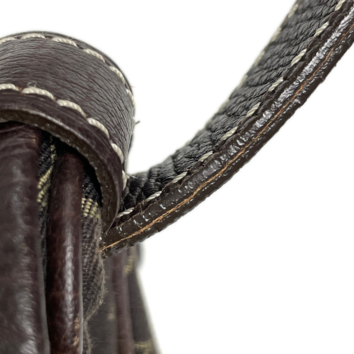 Louis Vuitton Monogram Mini Lin Brown Ebene Monogram Mini Lin Shoulder Bag (Pre-Owned)