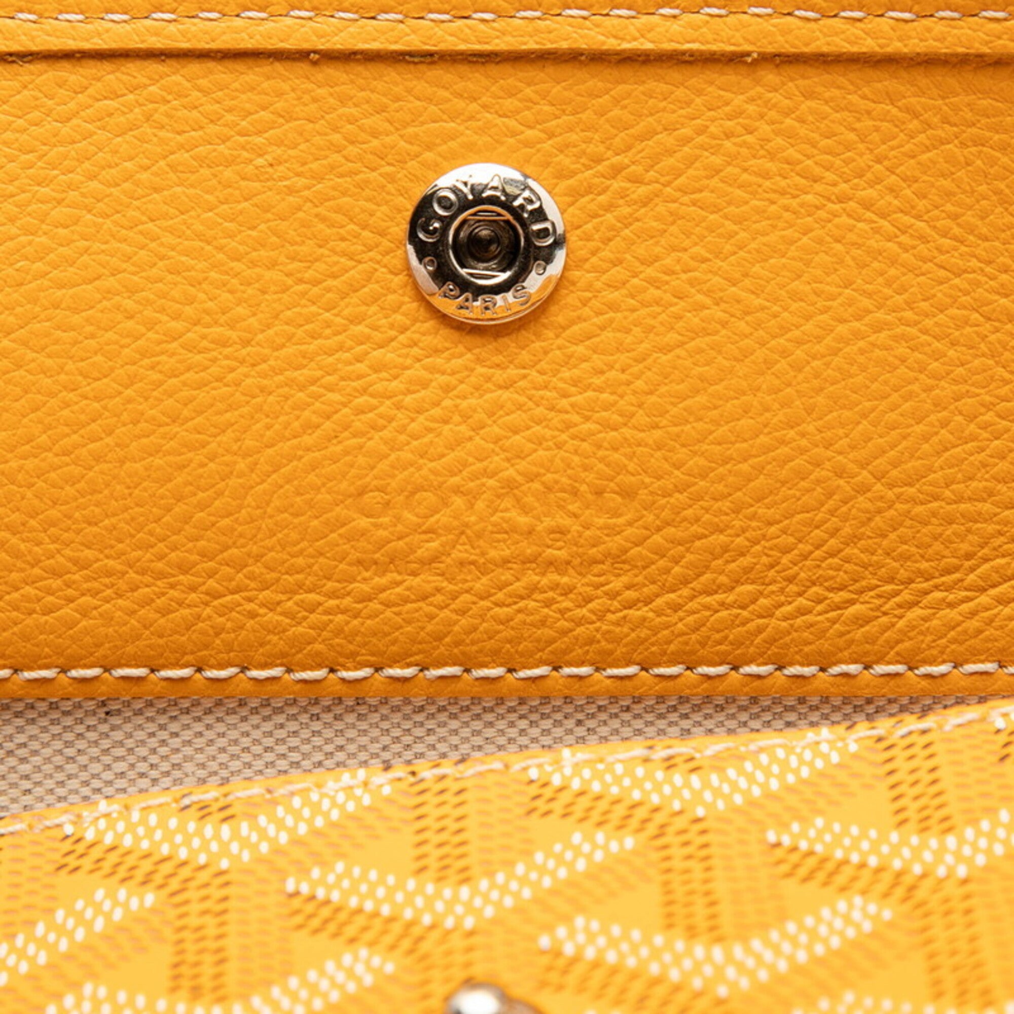Goyard Yellow Pvc Leather Shoulder Bag Tote Bag (Pre-Owned)