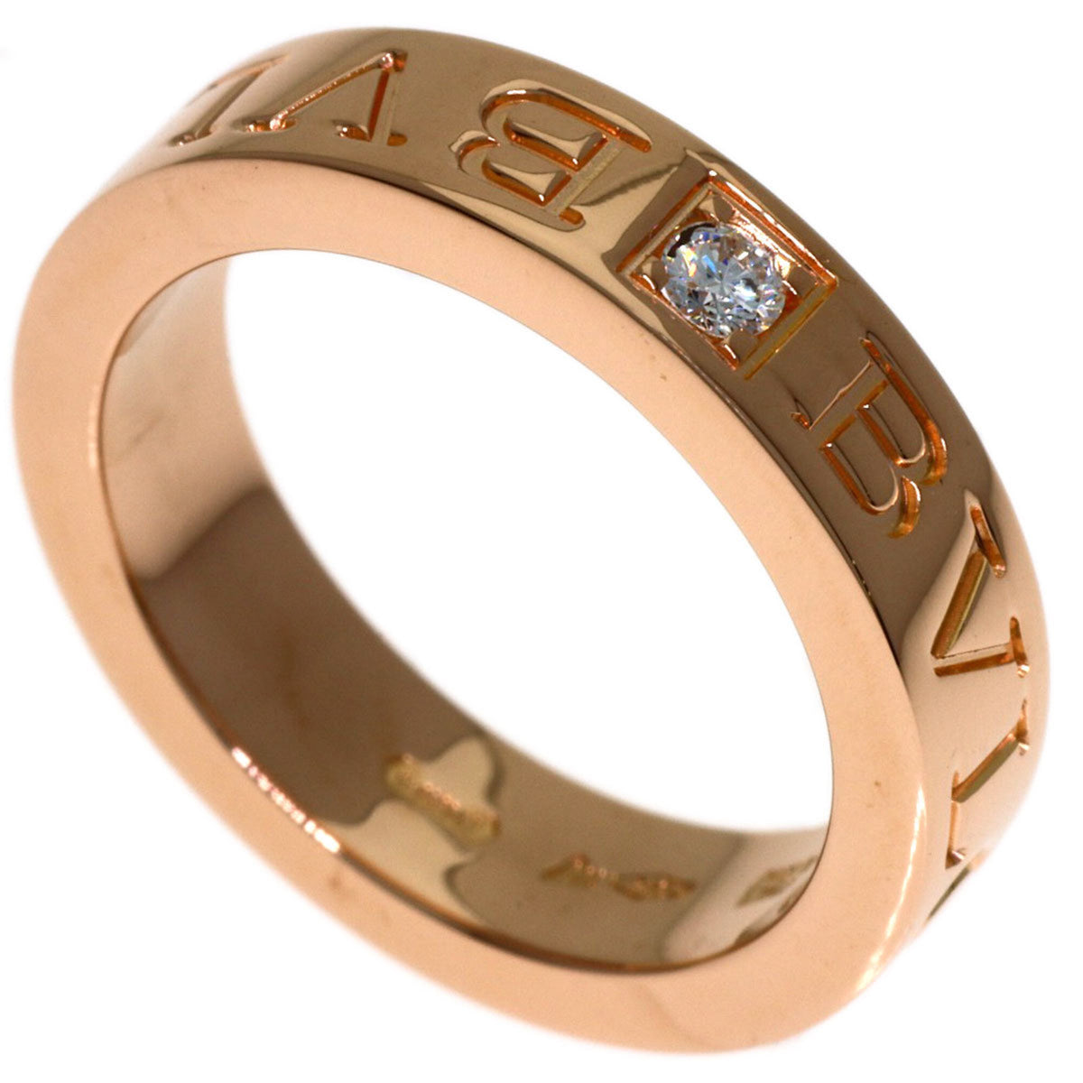 Bvlgari Pink Gold (18K) Band Ring (Pre-Owned)