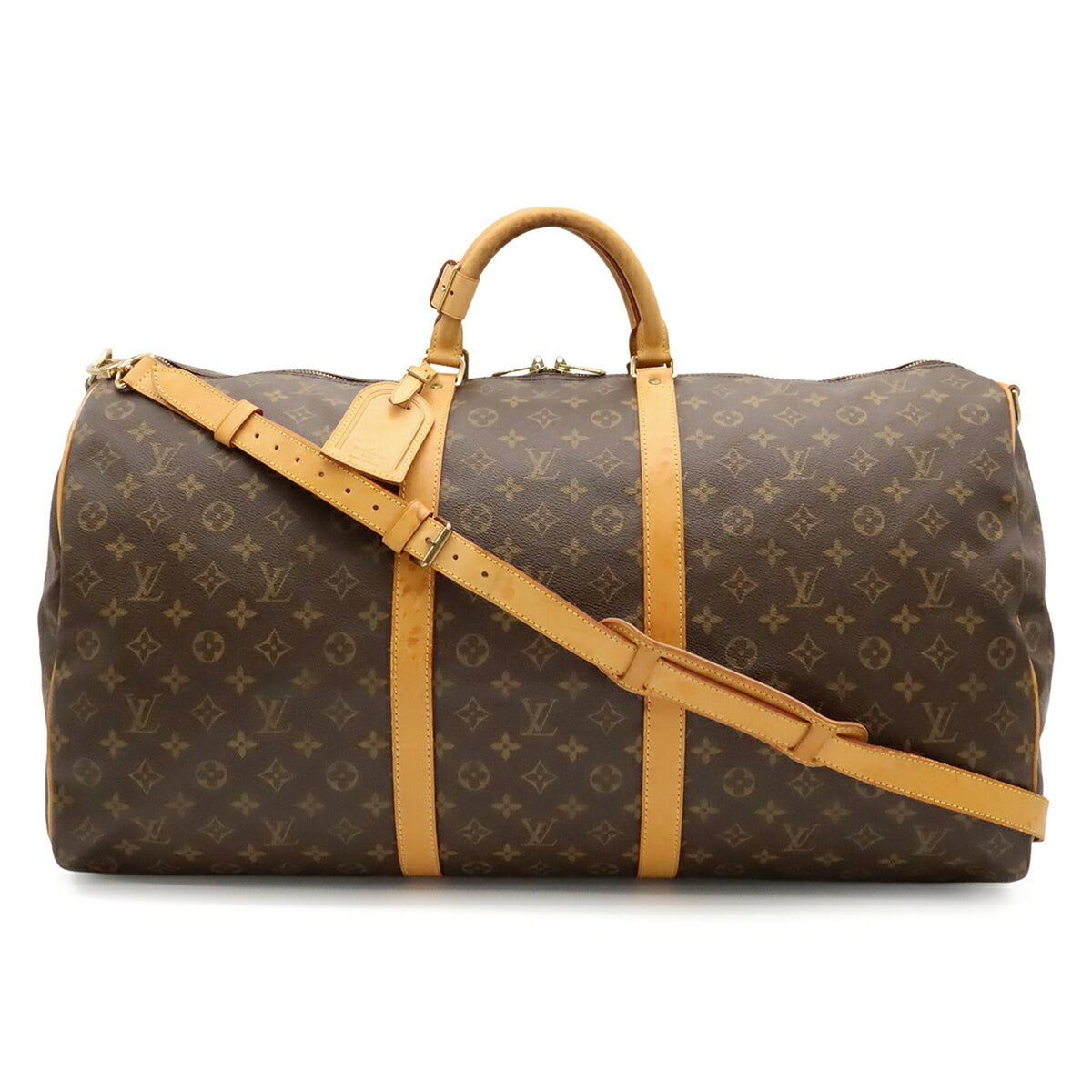 Louis Vuitton Brown Monogram Monogram Boston Bag Handbag (Pre-Owned)