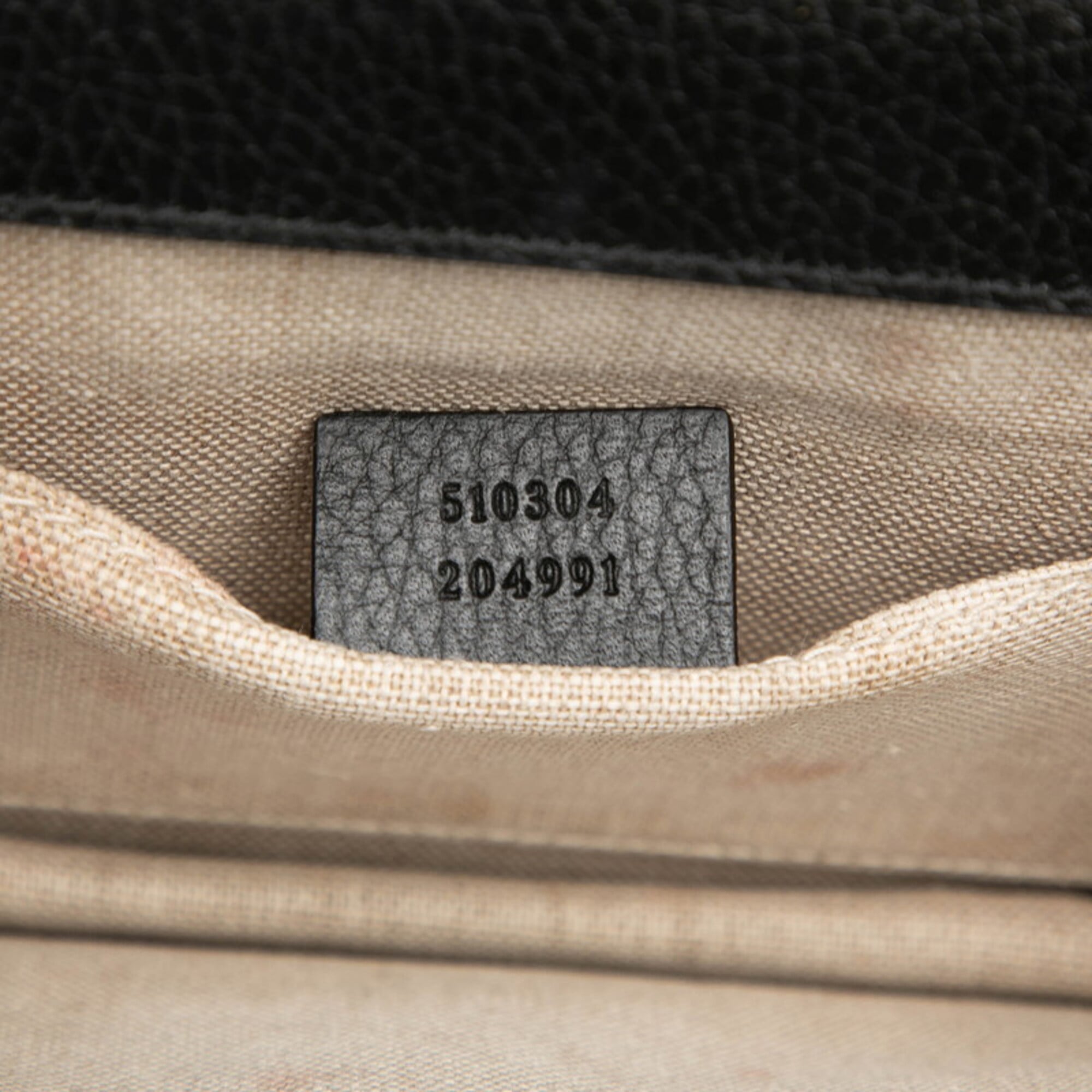 Gucci Black Leather Shoulder Bag (Pre-Owned)
