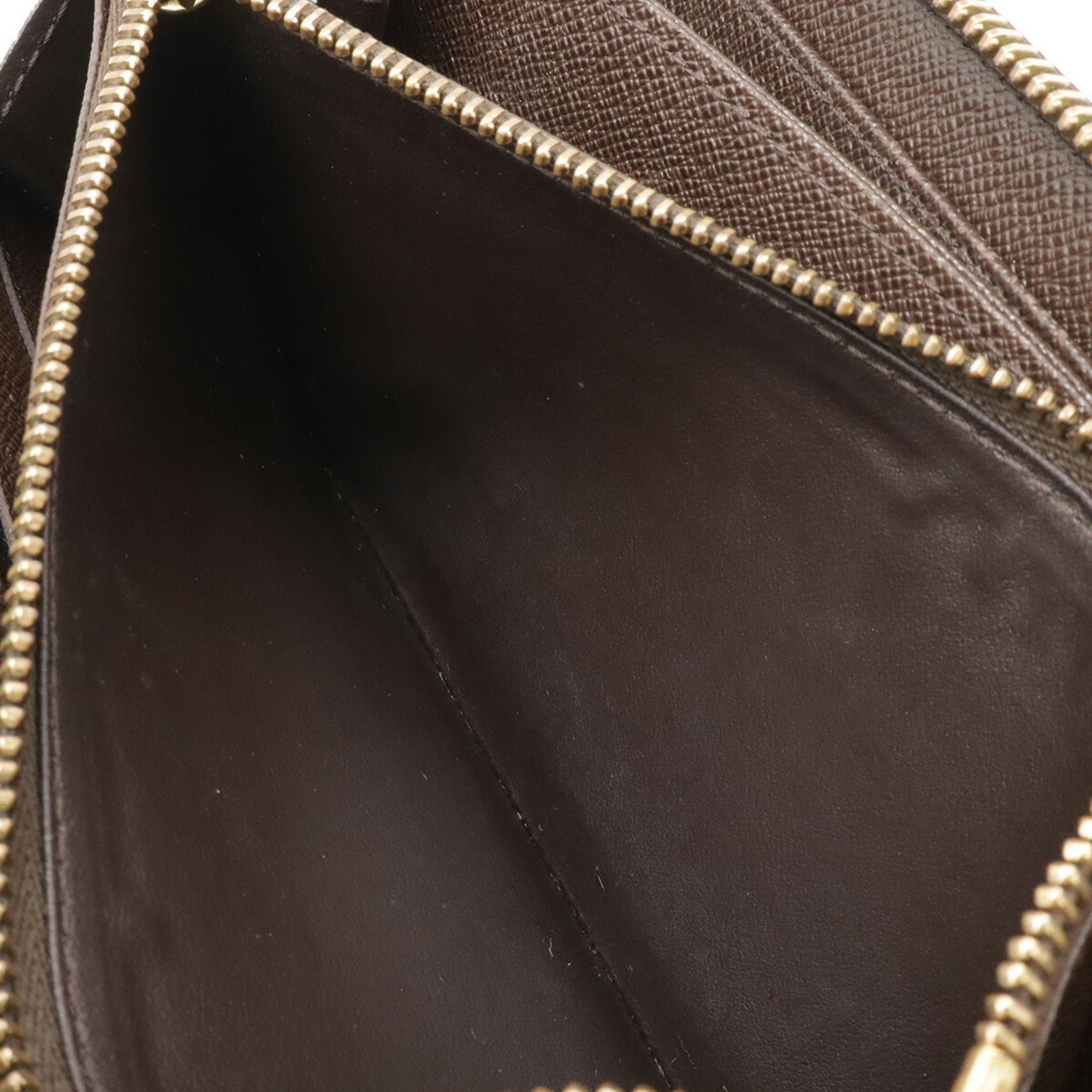 Louis Vuitton Damier Brown Pvc Long Wallet (Bi-Fold) (Pre-Owned)