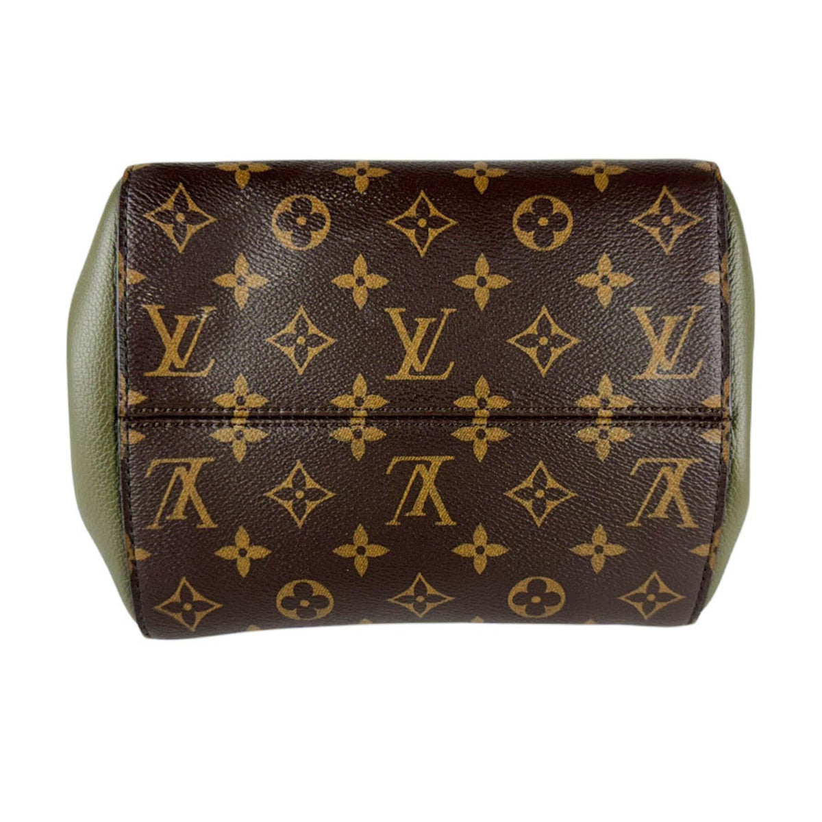 Louis Vuitton Brown Khaki Light Beige Monogram Monogram Leather Handbag Shoulder Bag (Pre-Owned)