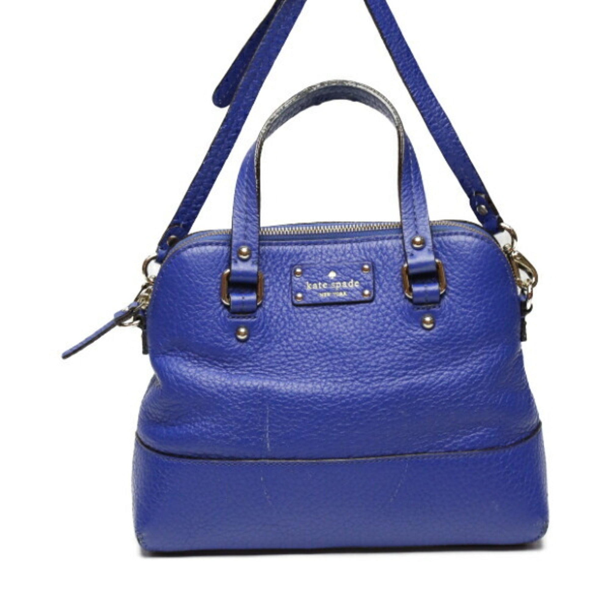 Kate Spade Blue Leather Handbag (Pre-Owned)