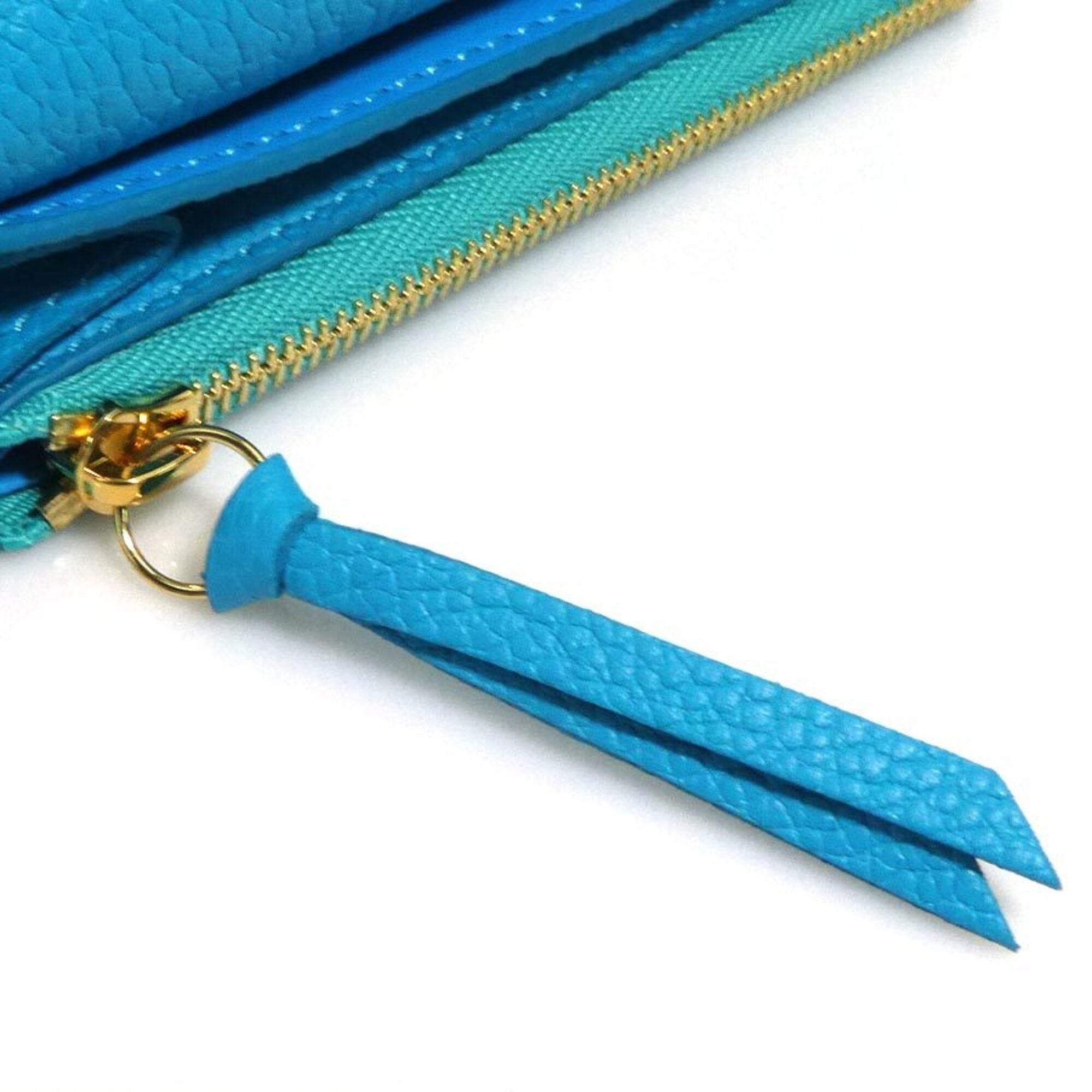 Louis Vuitton Turquoise Monogram Empreinte Coin Purse/Coin Case (Pre-Owned)