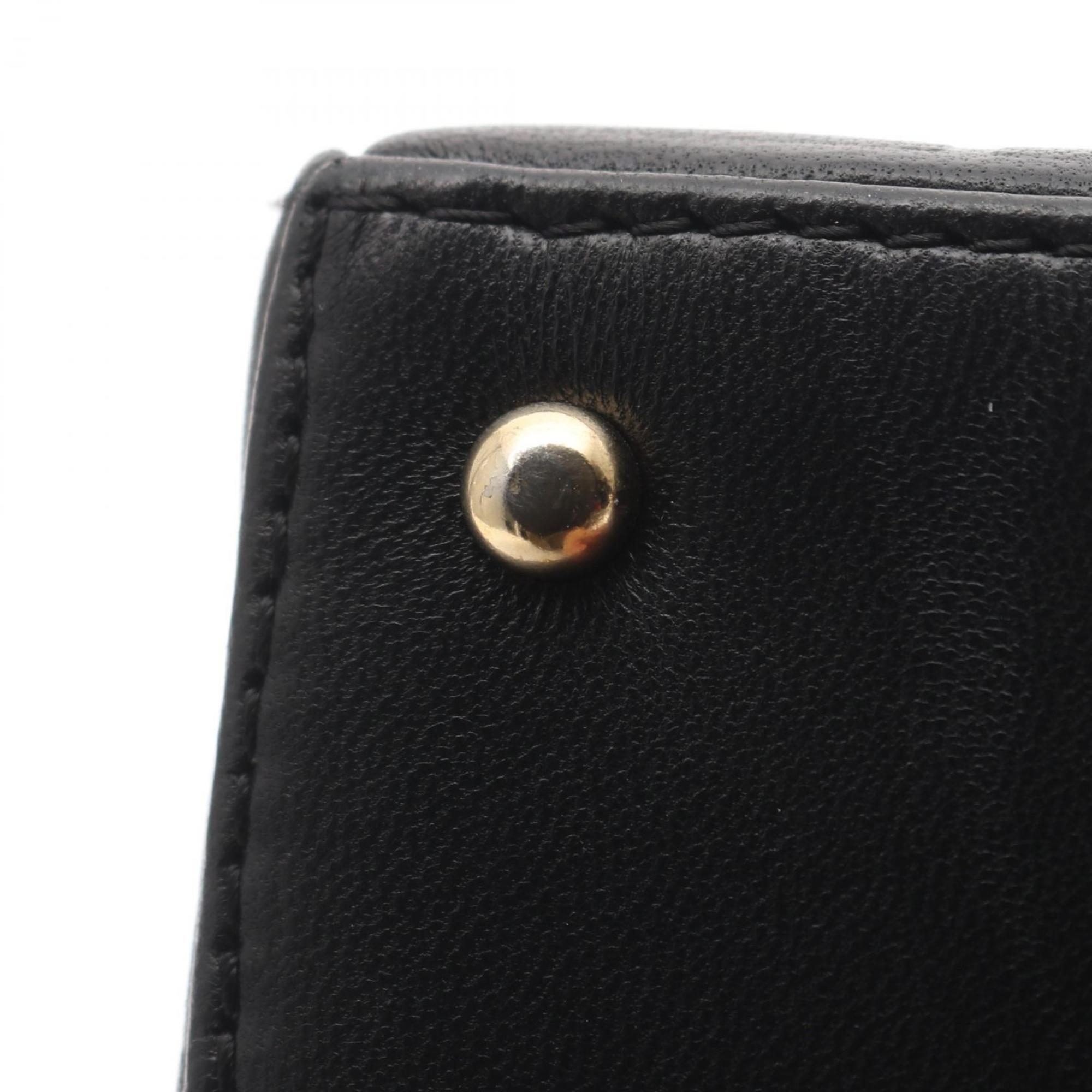Chanel Black Leather Tote Bag (Pre-Owned)