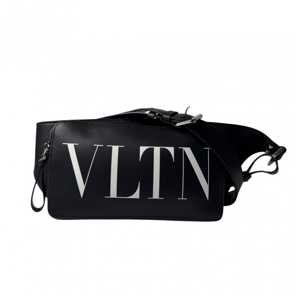 Valentino Garavani Black Leather Sling Bag (Pre-Owned)