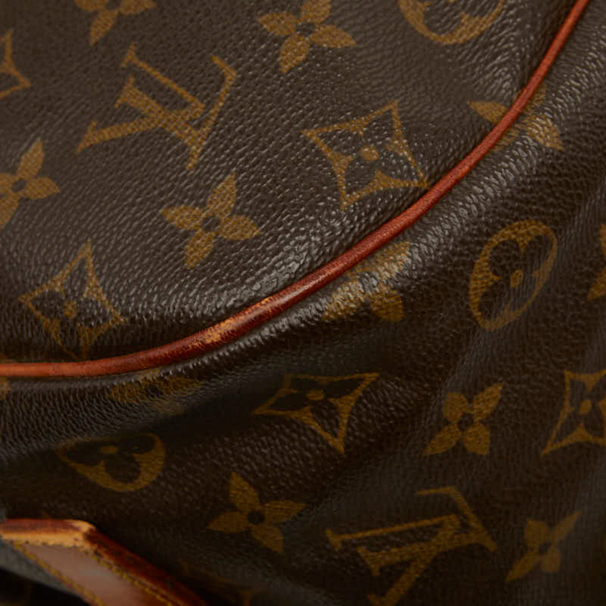 Louis Vuitton Monogram Brown Pvc Leather Shoulder Bag (Pre-Owned)