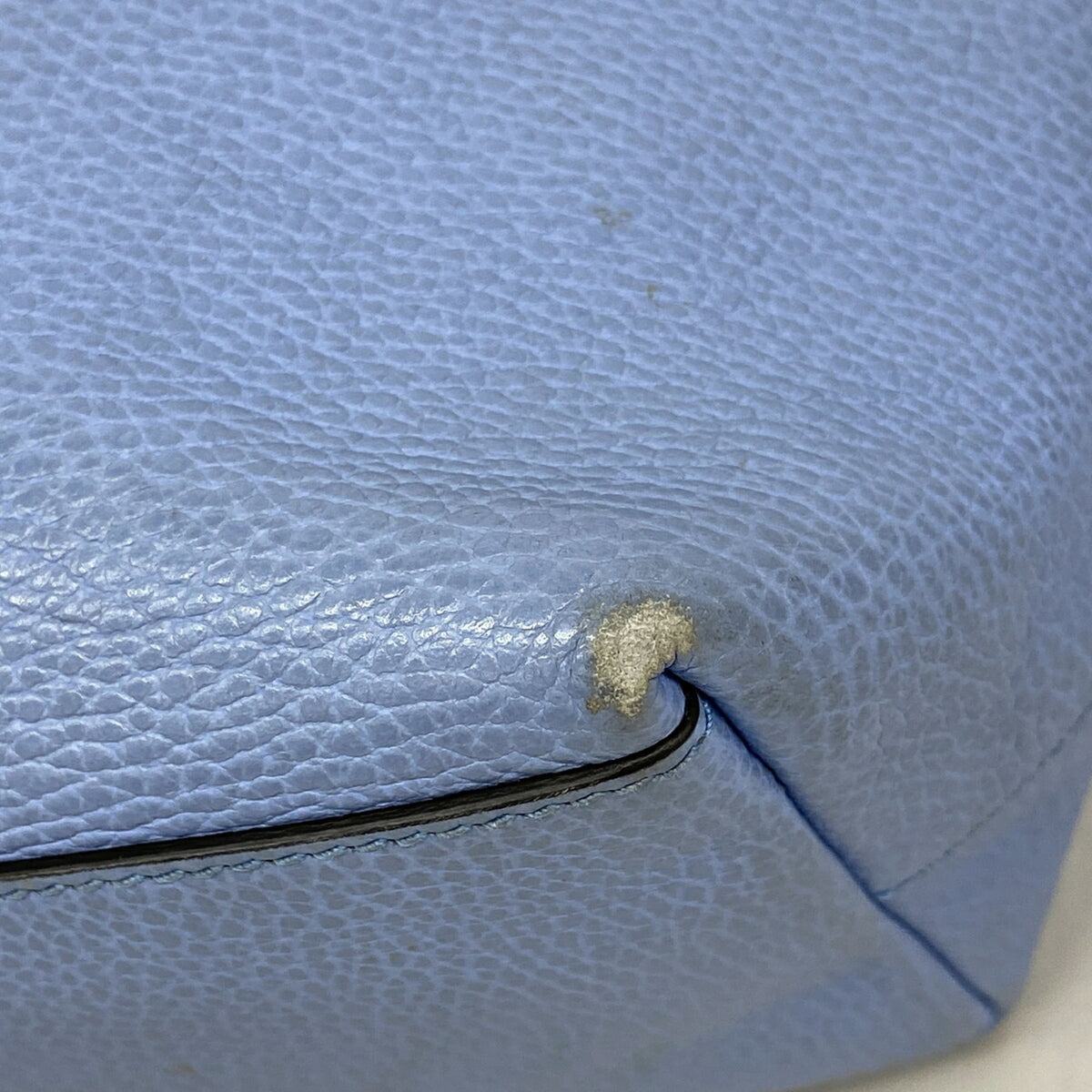 Gucci Sky Blue Leather Handbag (Pre-Owned)