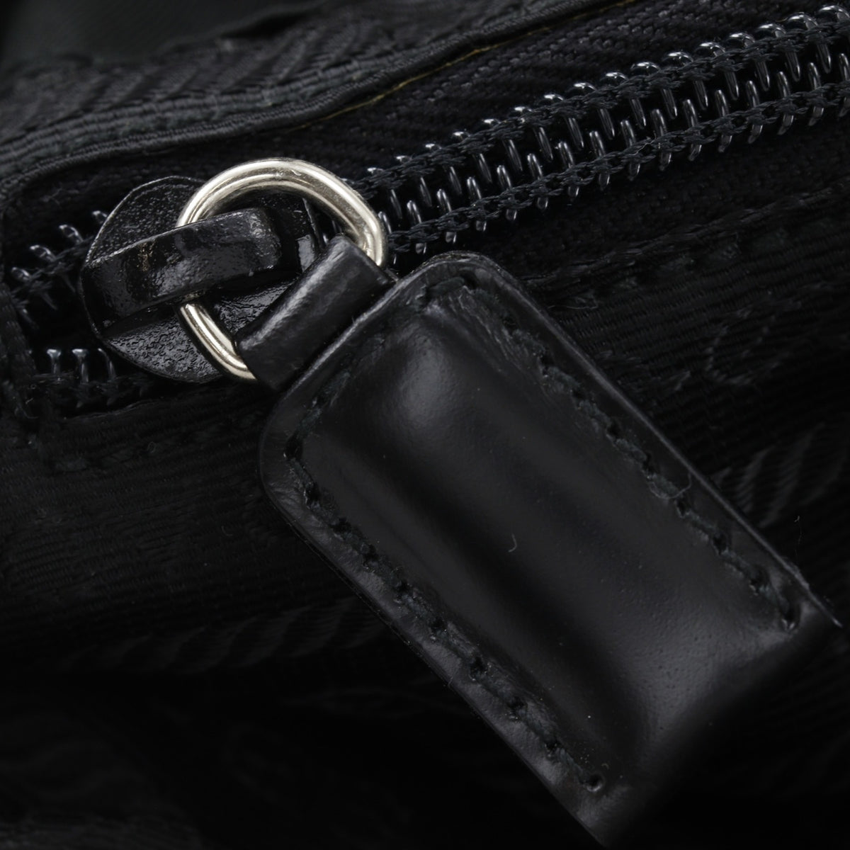 Prada Black Nero Nylon Backpack (Pre-Owned)