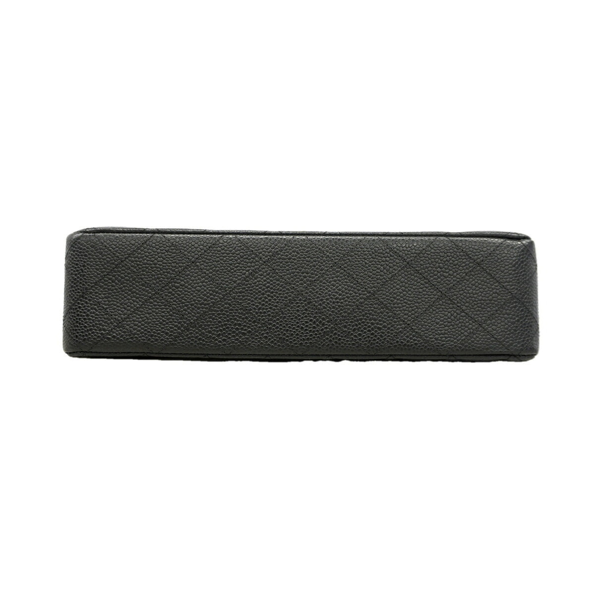 Chanel Black Grained Calfskin Shoulder Bag (Pre-Owned)