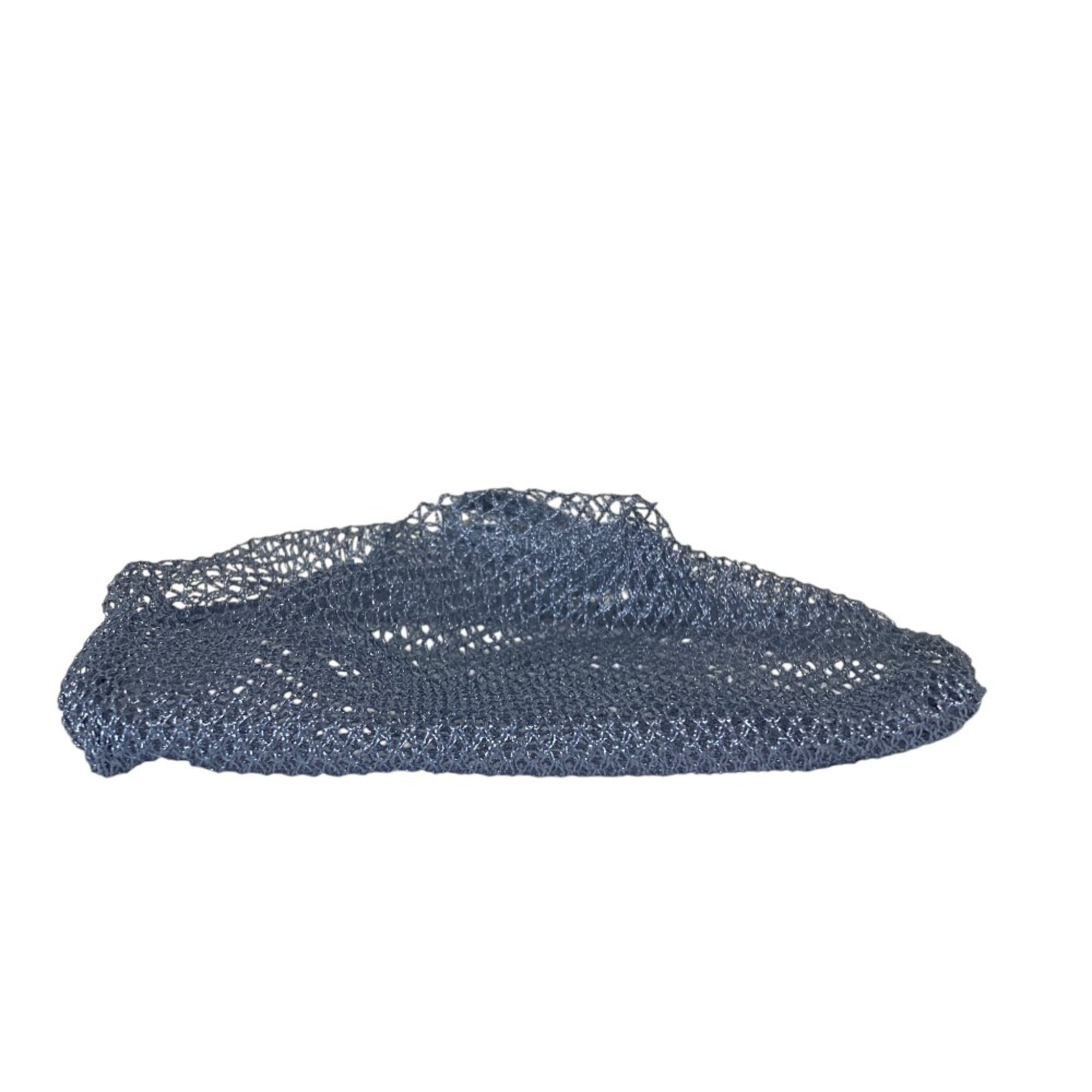 Prada Light Blue Mesh Handbag (Pre-Owned)