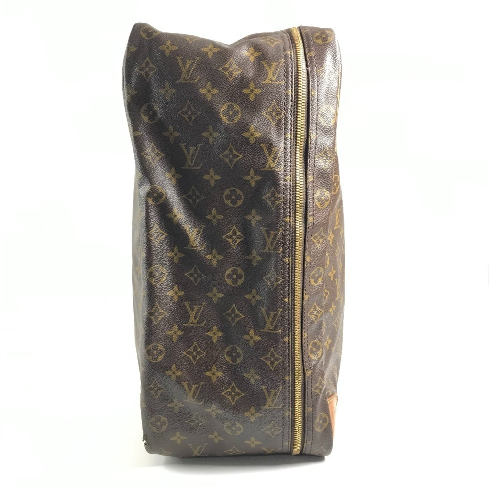 Louis Vuitton Brown Monogram Canvas Boston Bag Handbag (Pre-Owned)