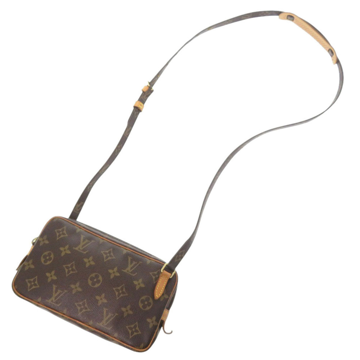 Louis Vuitton Brown Monogram Shoulder Bag (Pre-Owned)