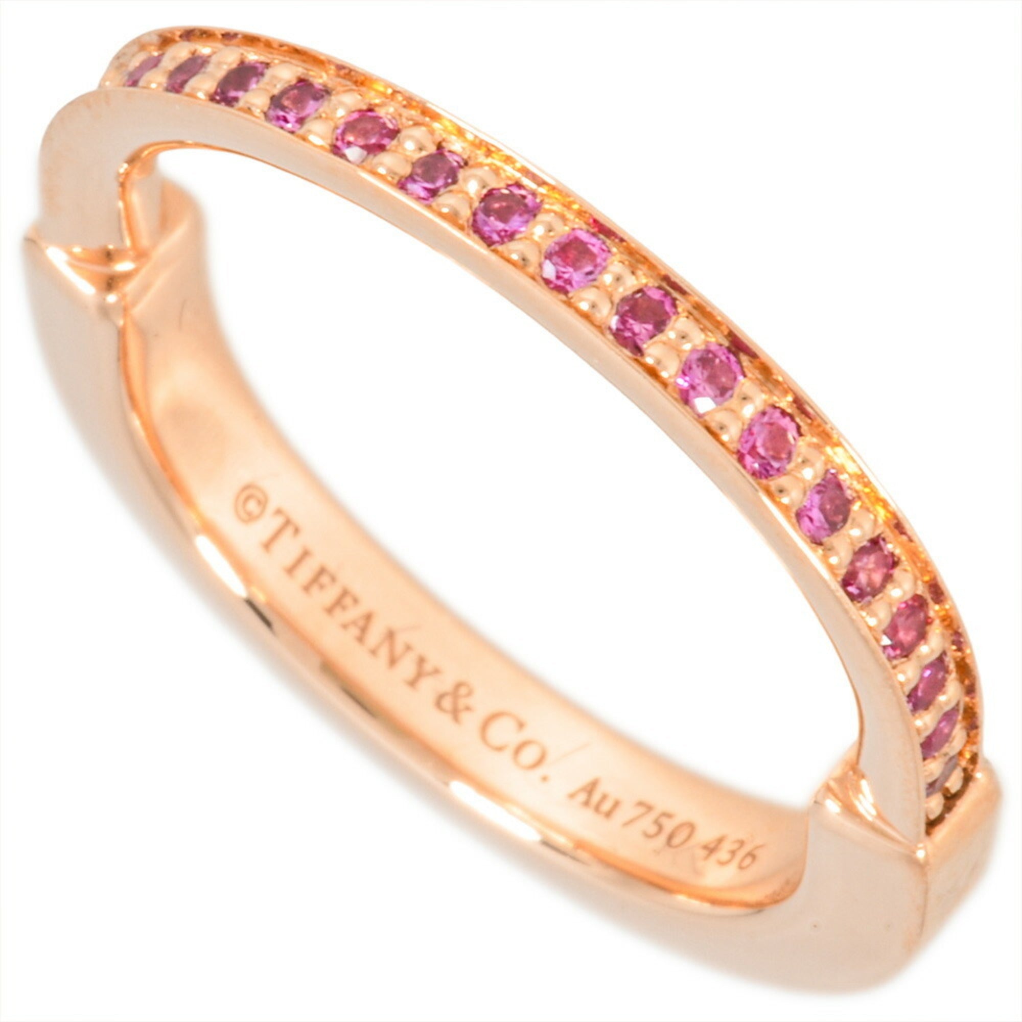 Tiffany Pink Gold Pink Gold (18K) Band Ring (Pre-Owned)