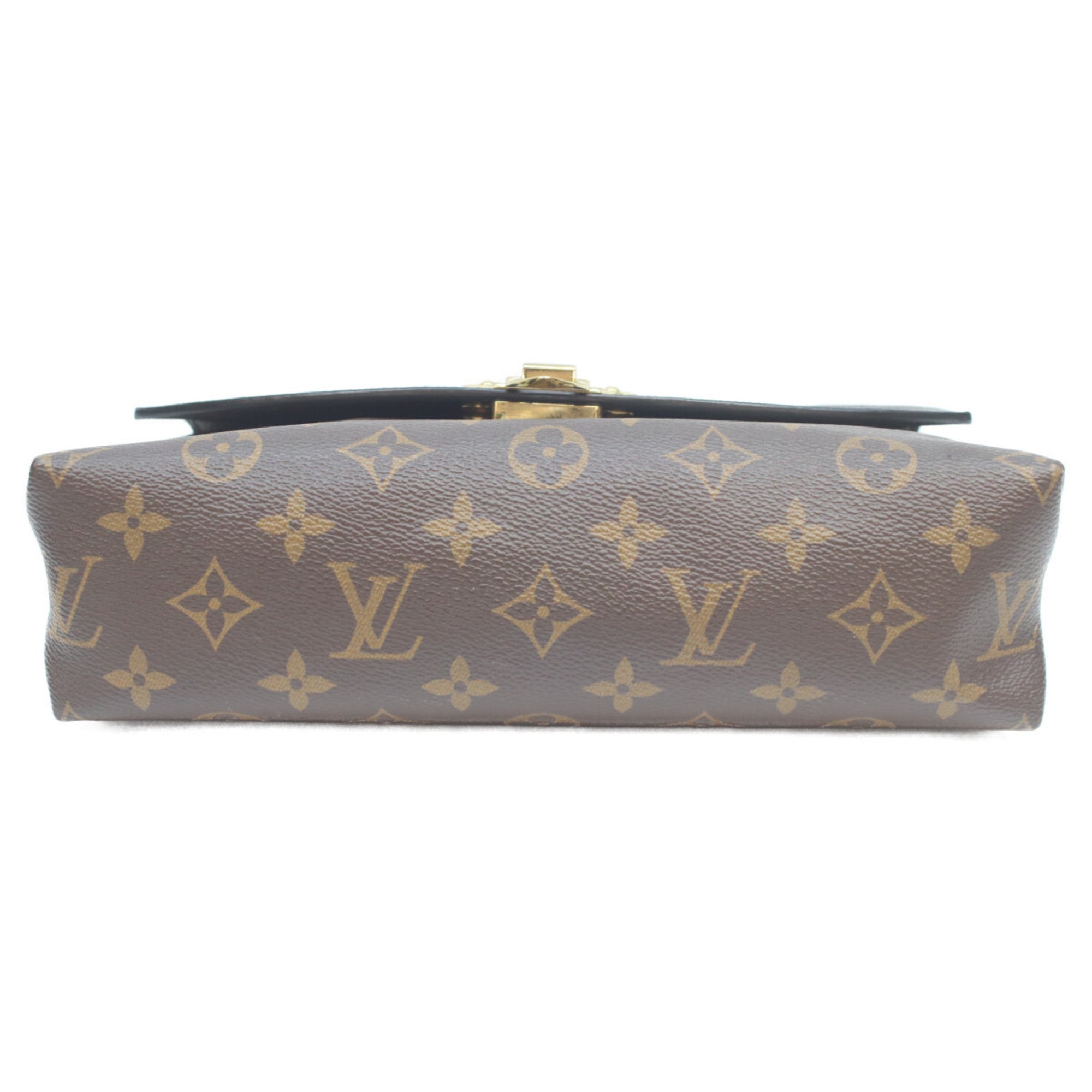 Louis Vuitton Black Brown Monogram Shoulder Bag (Pre-Owned)