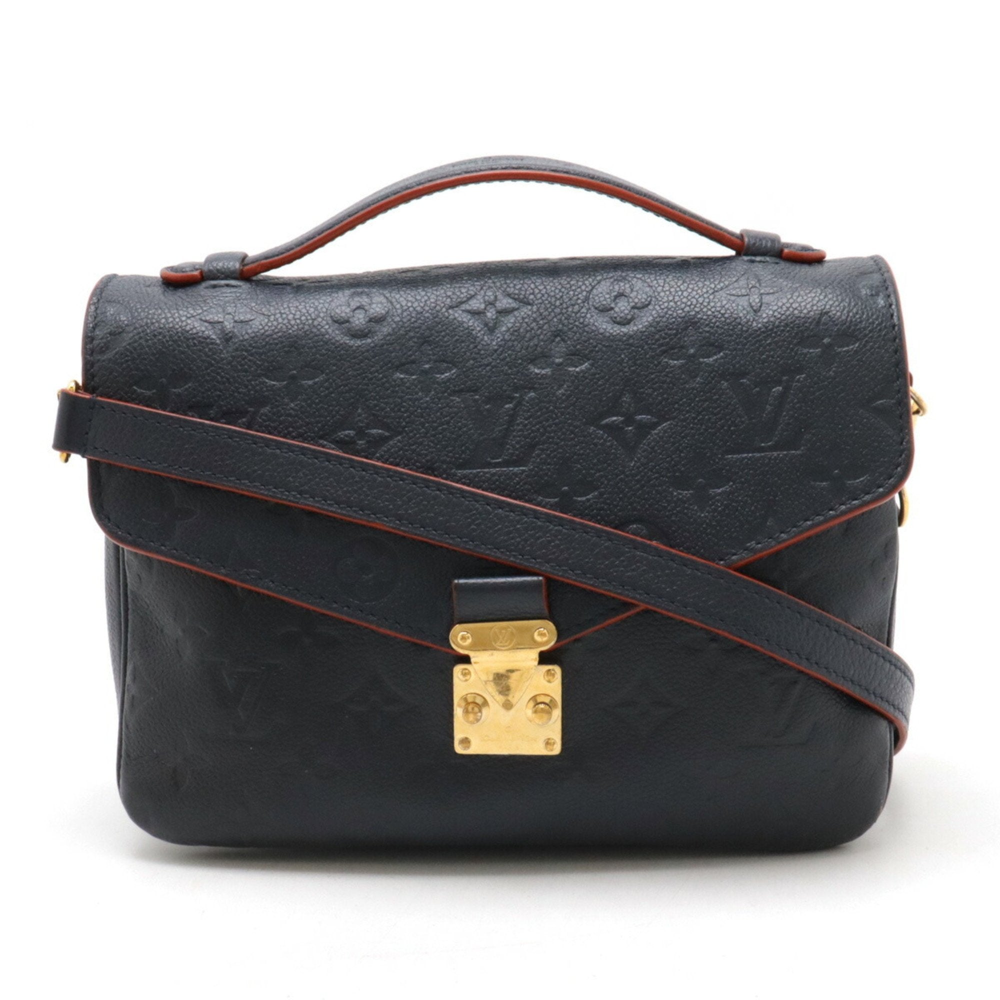 Louis Vuitton Marine Rouge Monogram Empreinte Handbag Pochette Shoulder Bag (Pre-Owned)