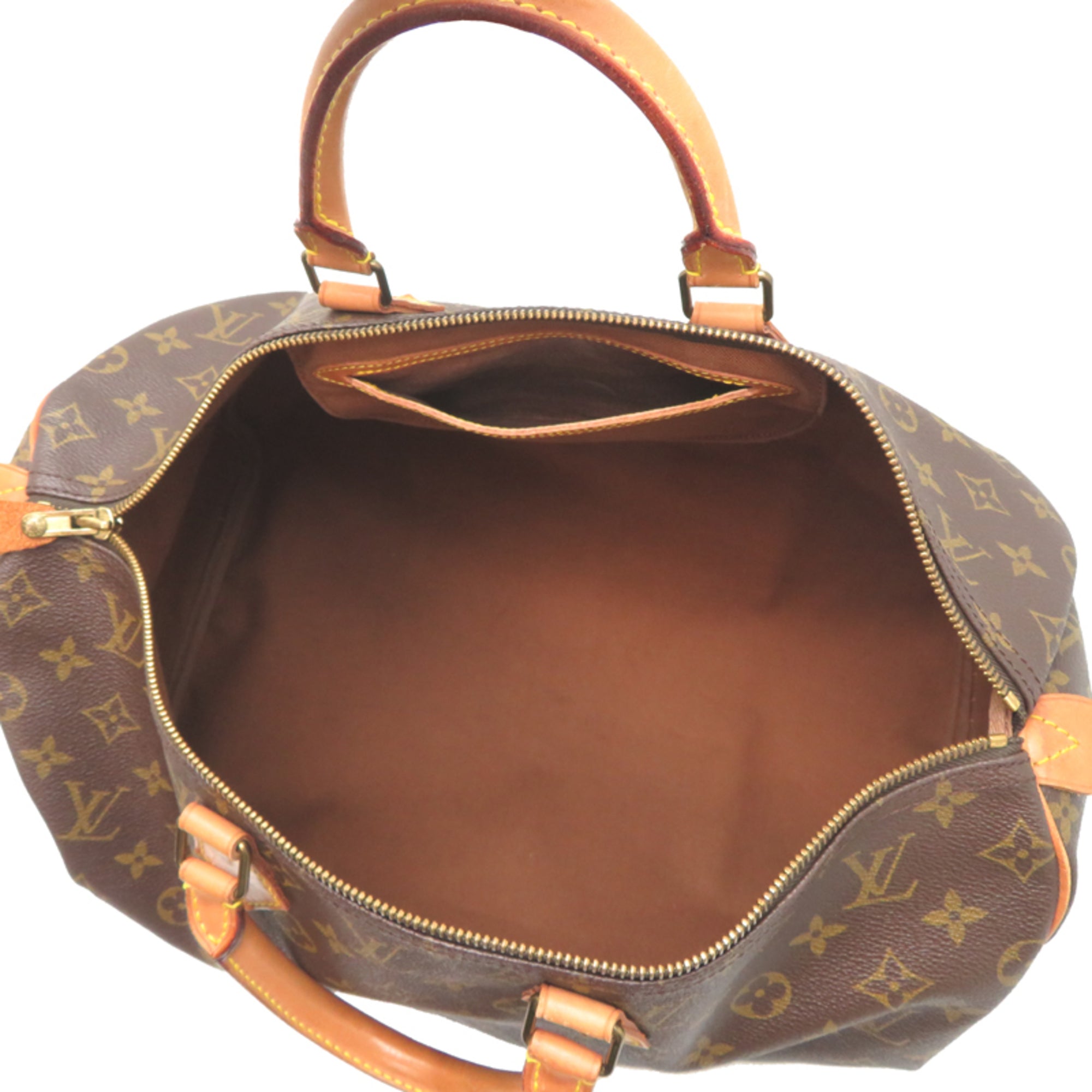 Louis Vuitton Brown Monogram Boston Bag (Pre-Owned)
