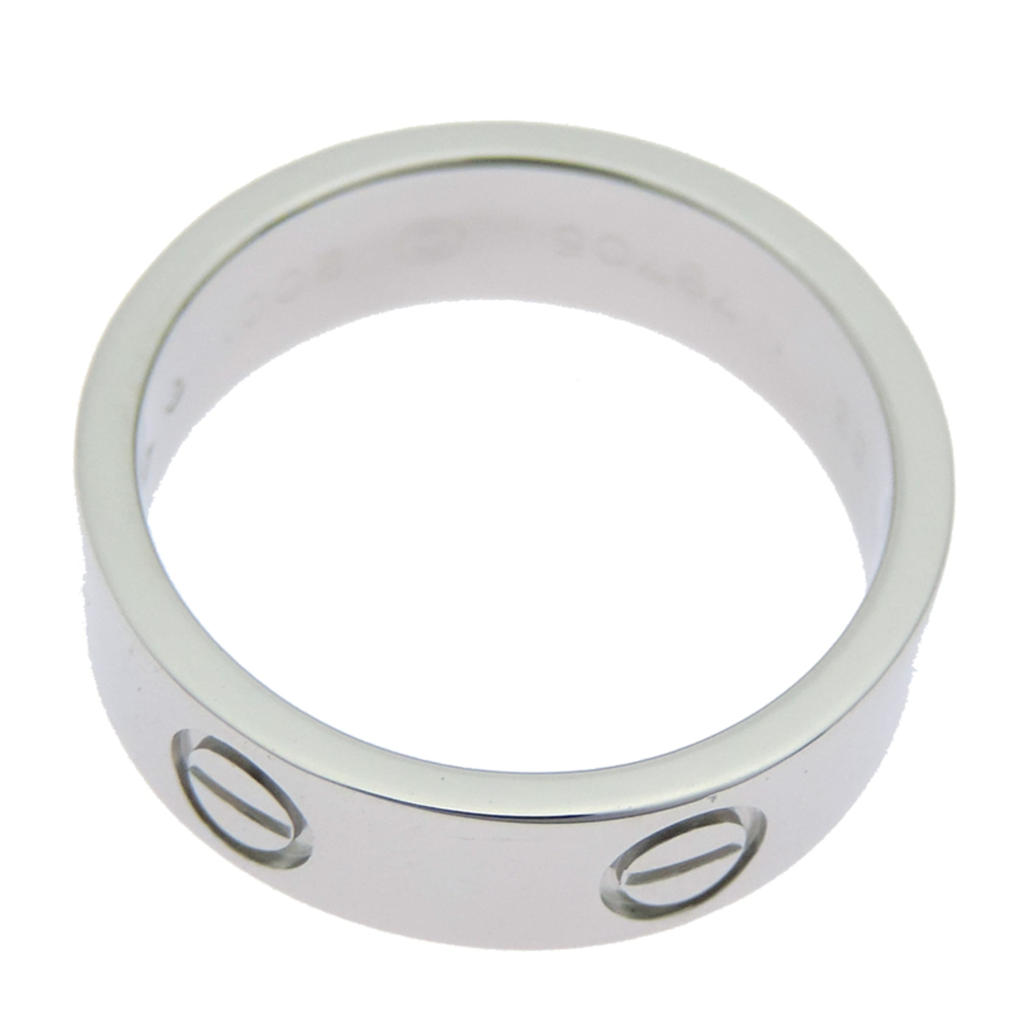 Cartier Platinum 950 Band Ring (Pre-Owned)