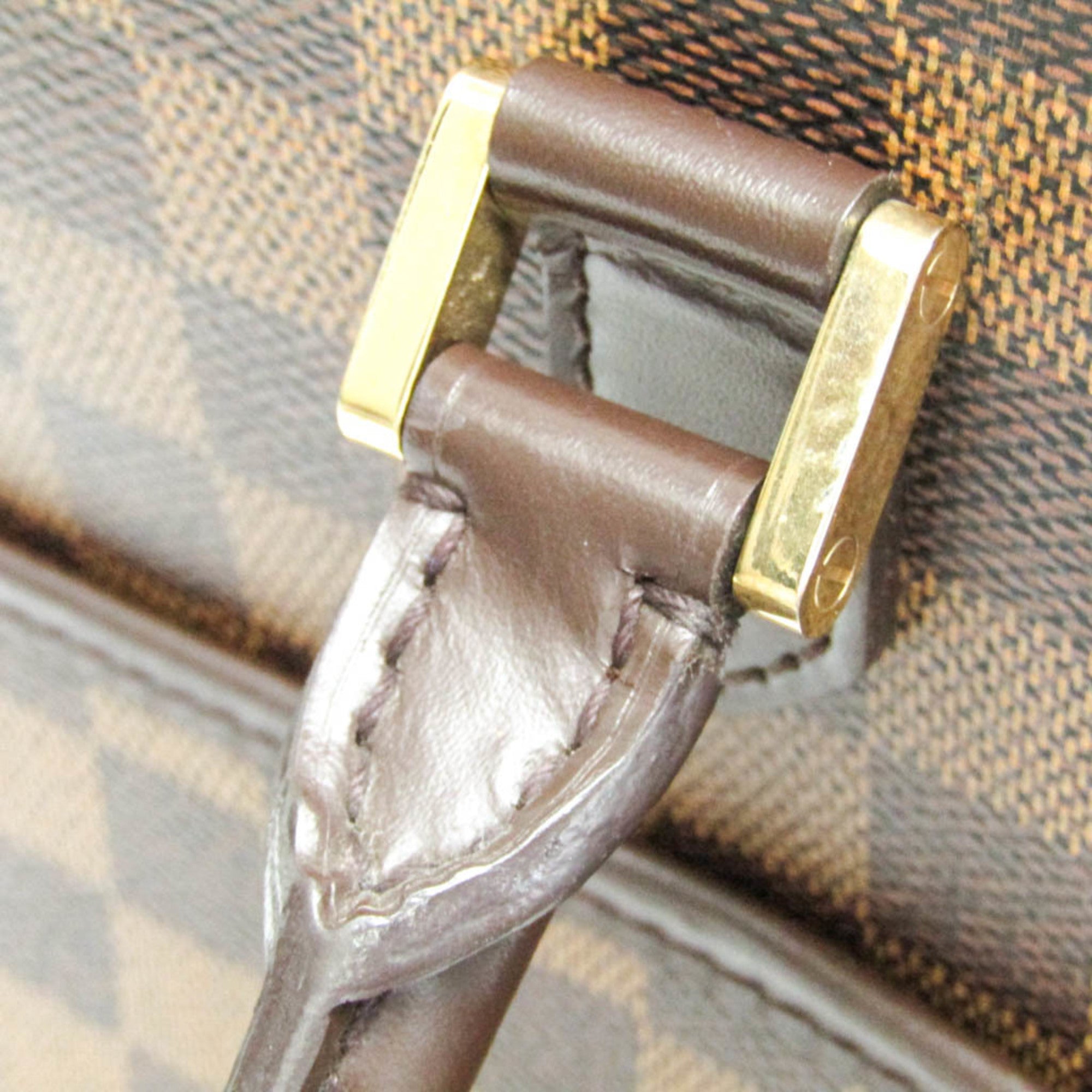 Louis Vuitton Damier Ebene Damier Canvas Handbag (Pre-Owned)