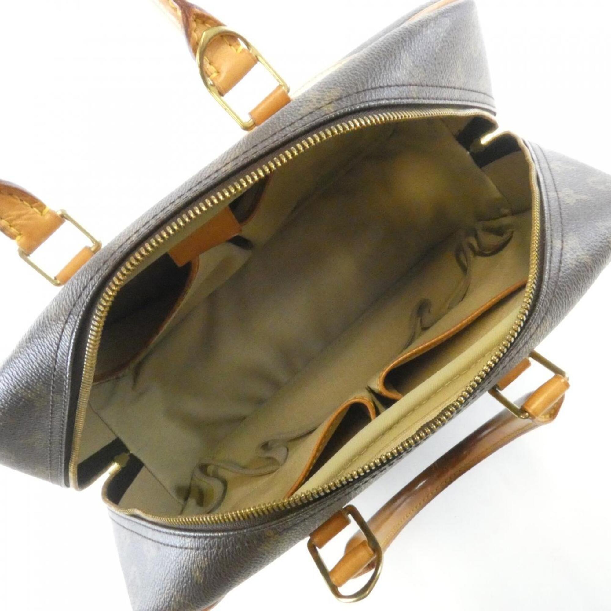 Louis Vuitton Brown Coated Canvas Handbag (Pre-Owned)