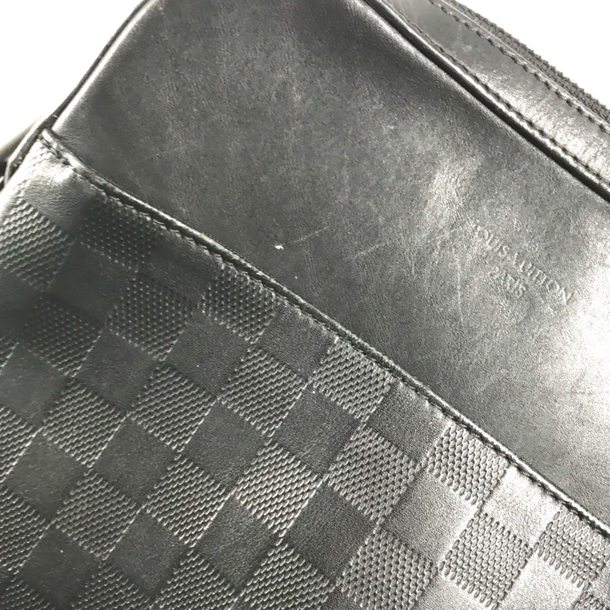 Louis Vuitton Black Damier Infini Pochette Shoulder Bag (Pre-Owned)