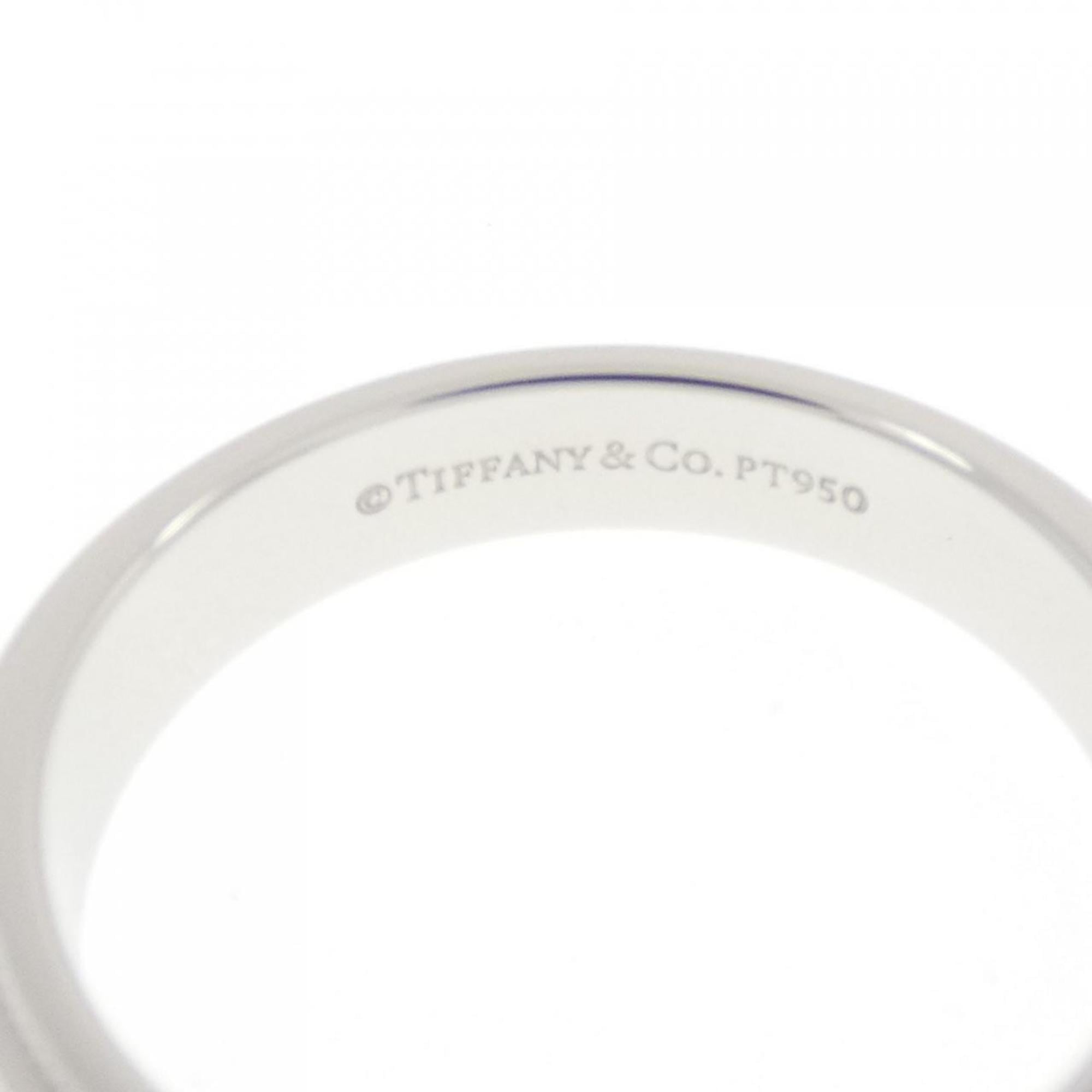 Tiffany Platinum 950 Band Ring (Pre-Owned)