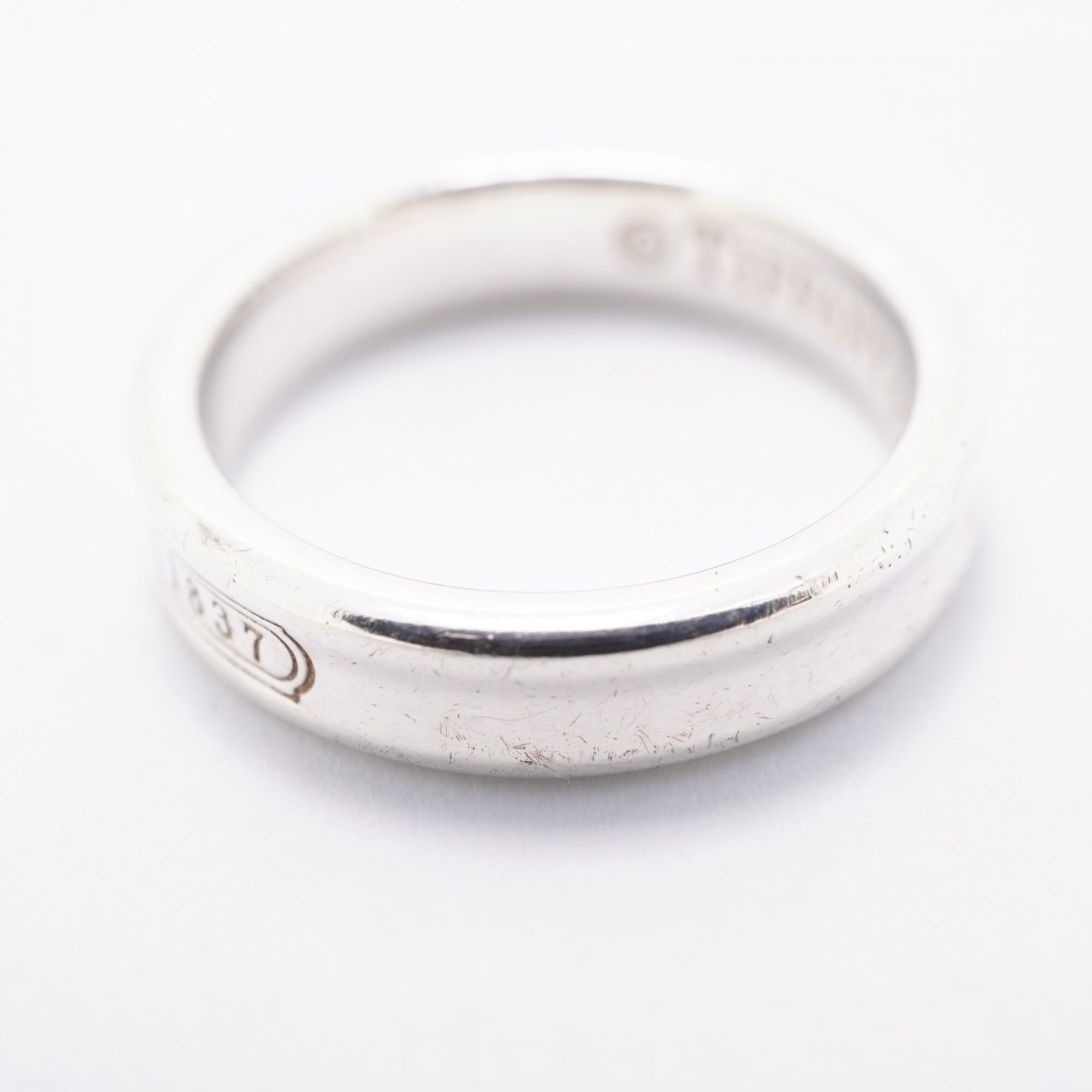Tiffany Silver 925 Band Ring (Pre-Owned)