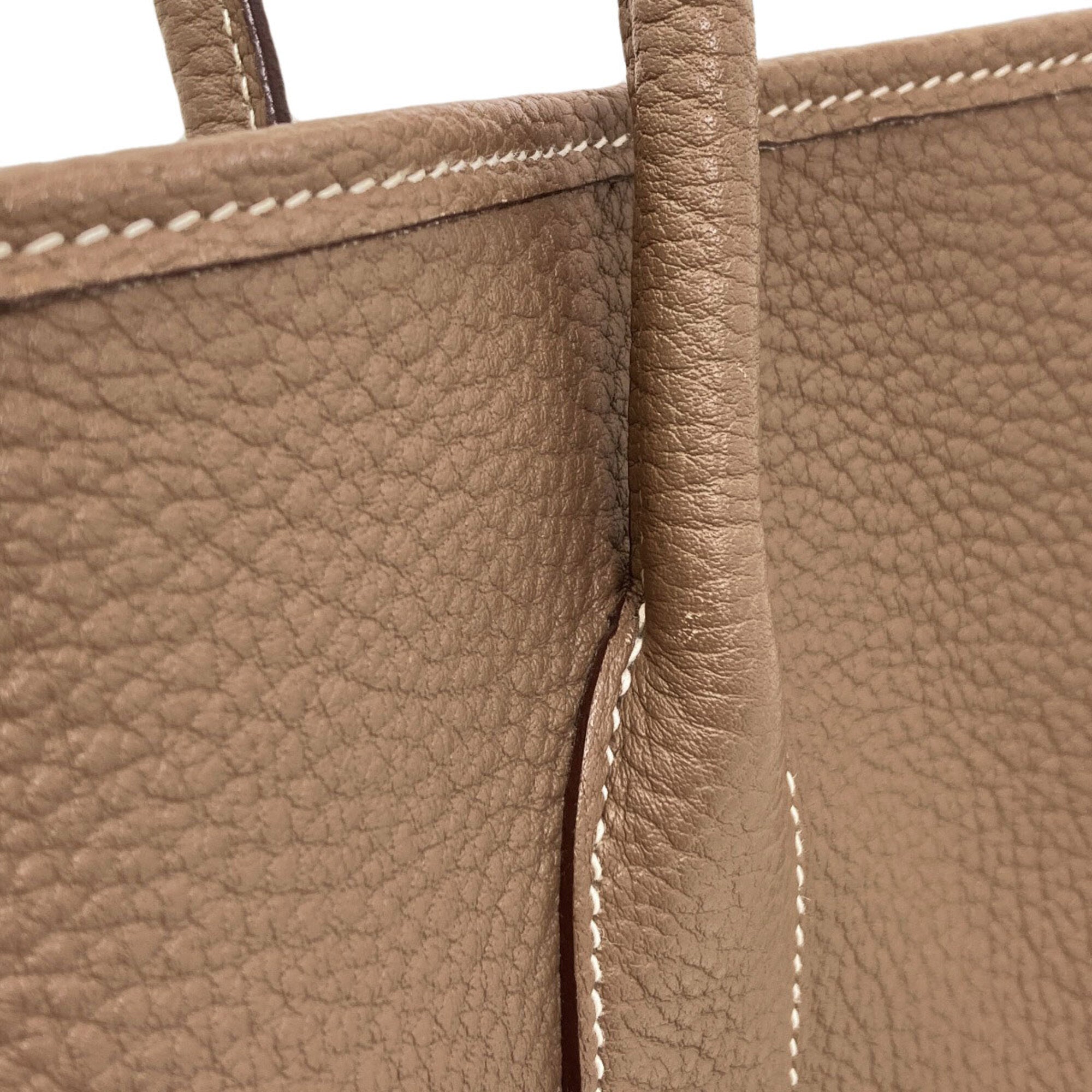 Hermes Etoupe Gray Negonda Leather Tote Bag (Pre-Owned)