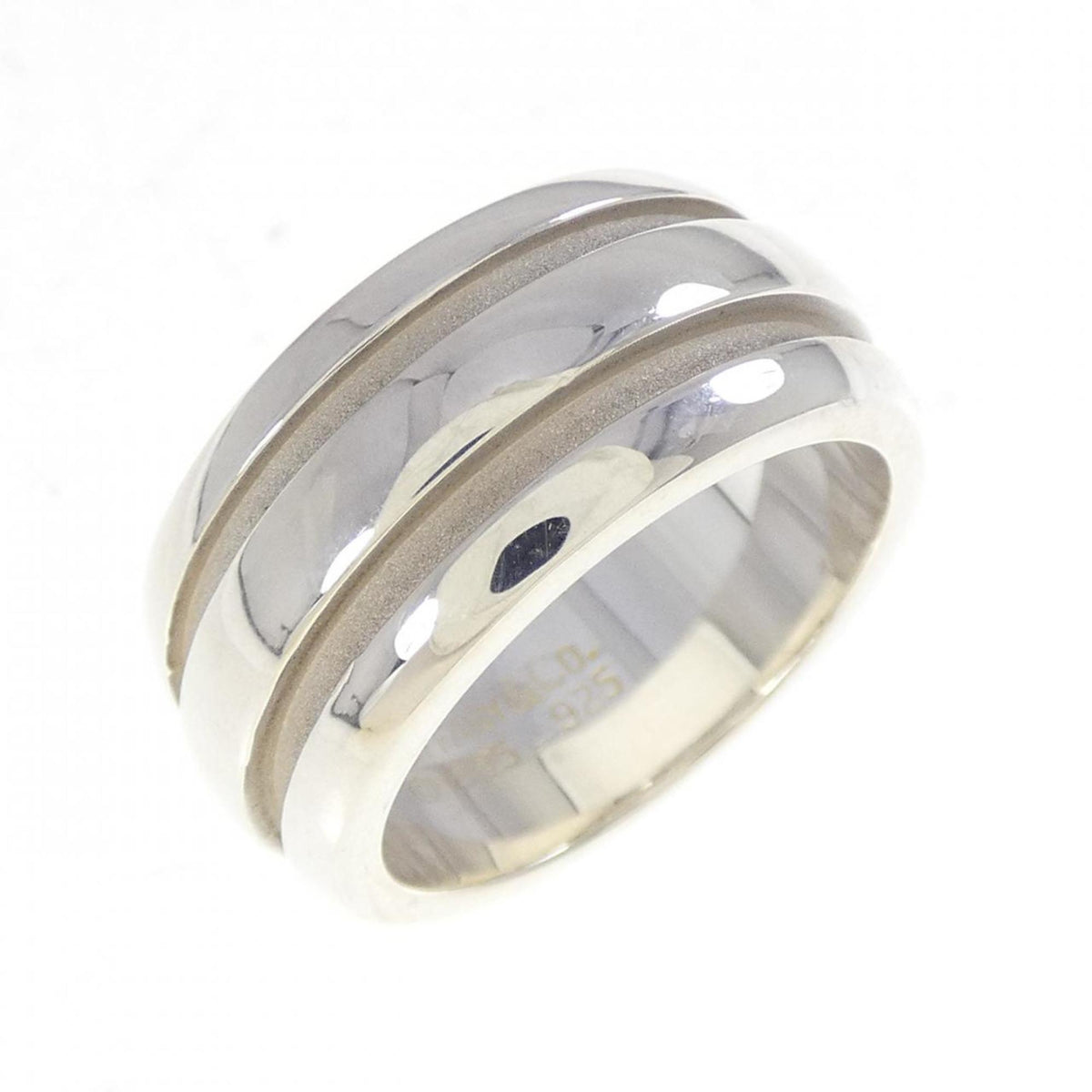 Tiffany Atlas Silver 925 Band Ring (Pre-Owned)
