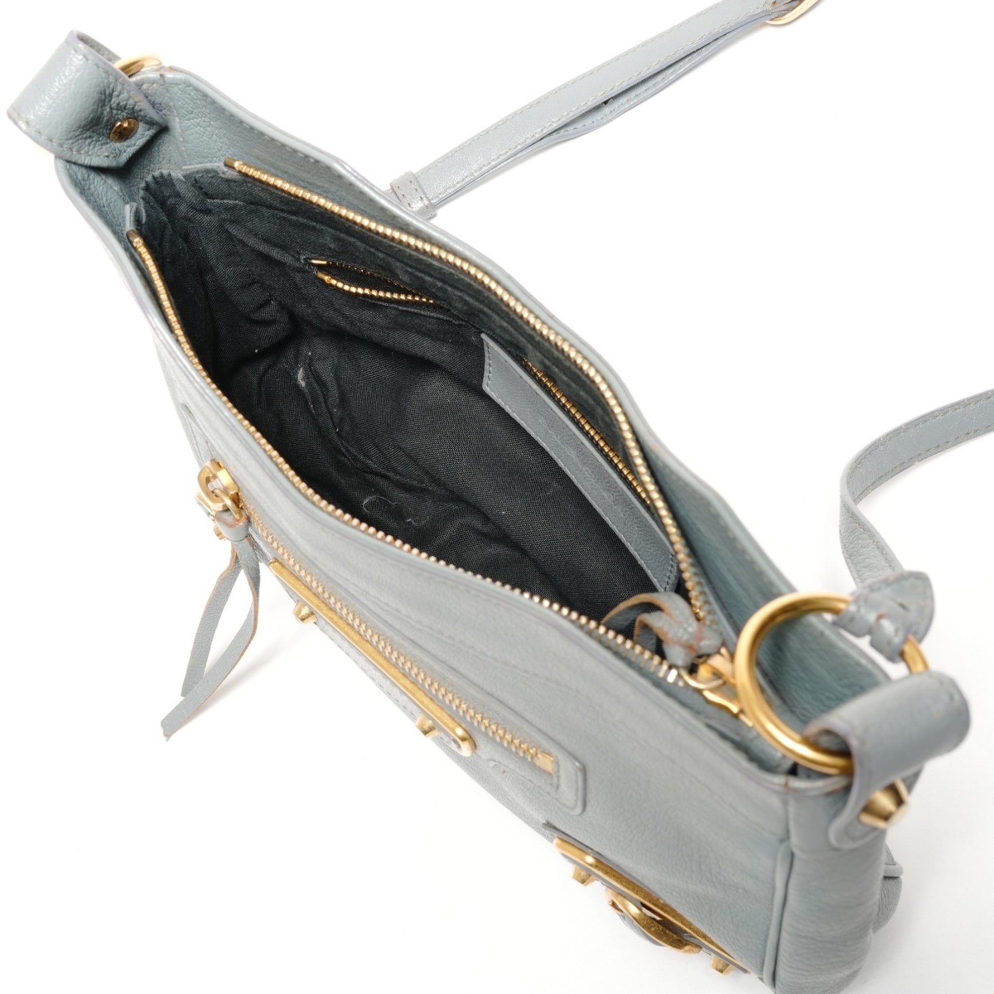 Balenciaga Giant Blue Shoulder Bag (Pre-Owned)
