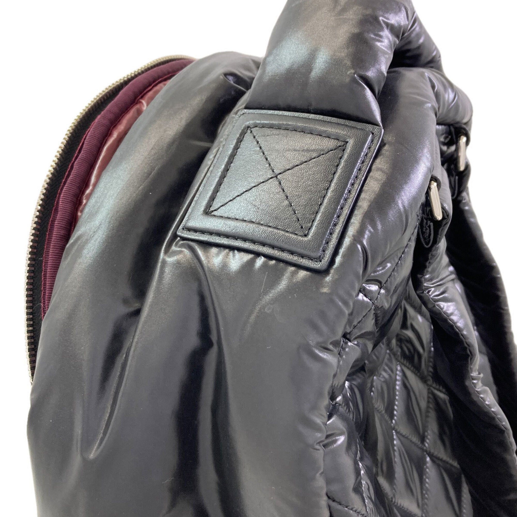 Chanel Black Nylon Backpack (Pre-Owned)