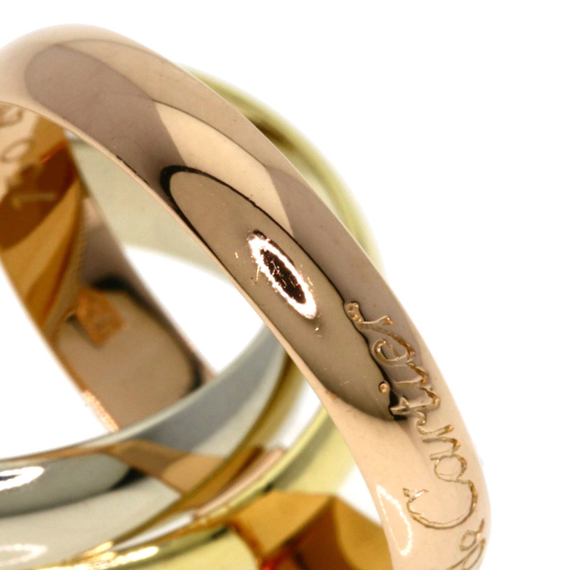 Cartier Yellow Gold (18K) Pink Gold (18K) White Gold (18K) Band Ring (Pre-Owned)